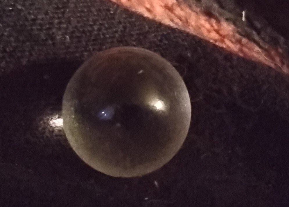 Clearie - Clear Shooter by Vitro Agate, identification view
