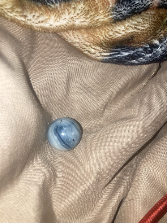 Blue Slag by Akro Agate, identification view