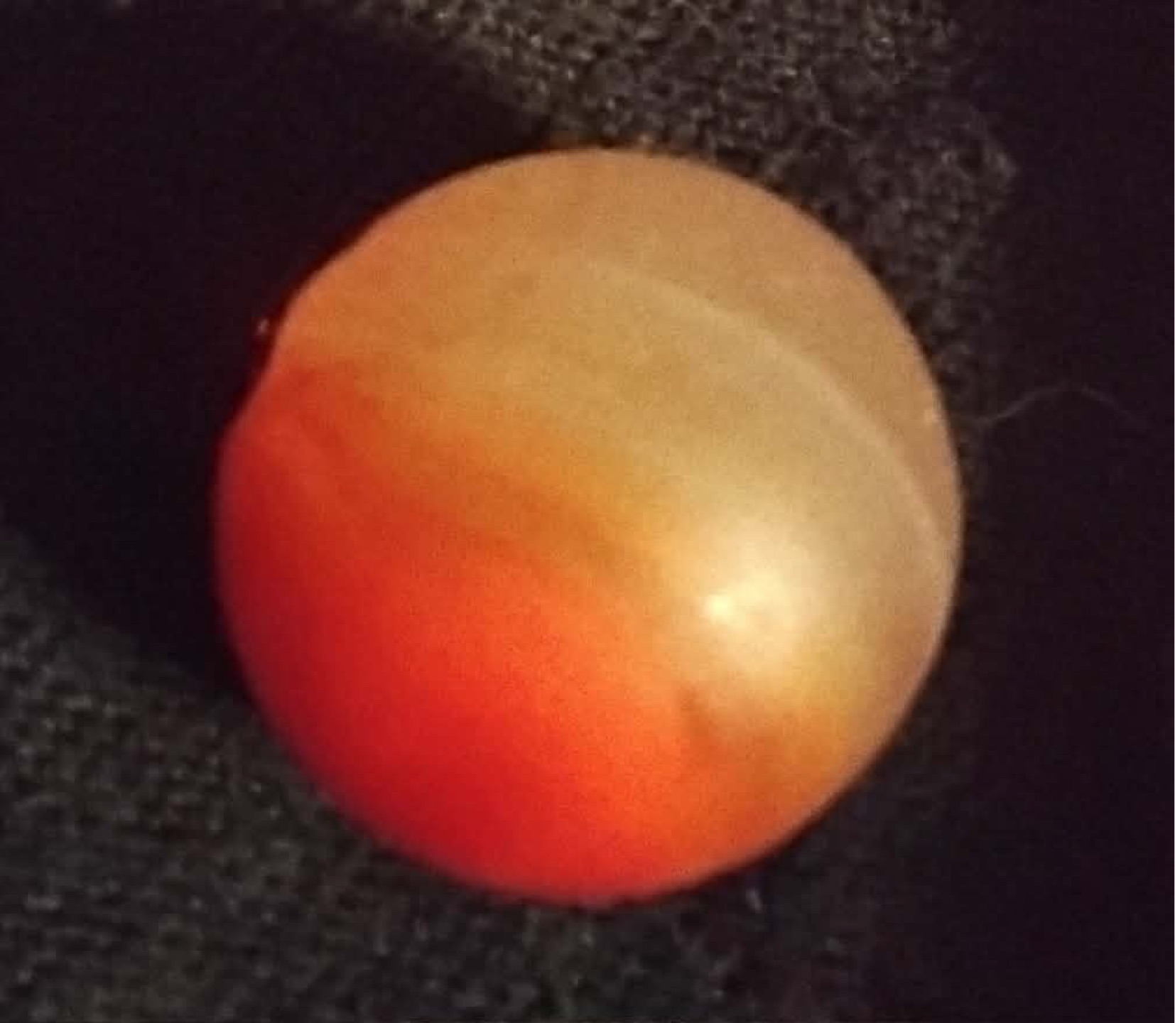 Orange and White Patch - Sunset Patch by Akro Agate, identification view