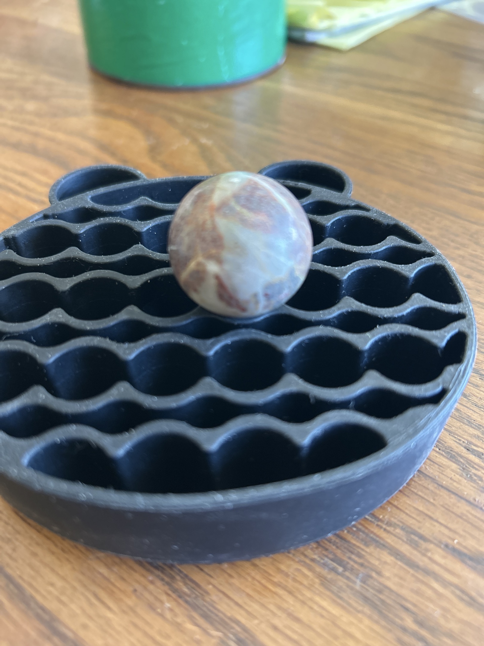Multi-Color Swirl by Alley Agate Company, identification view