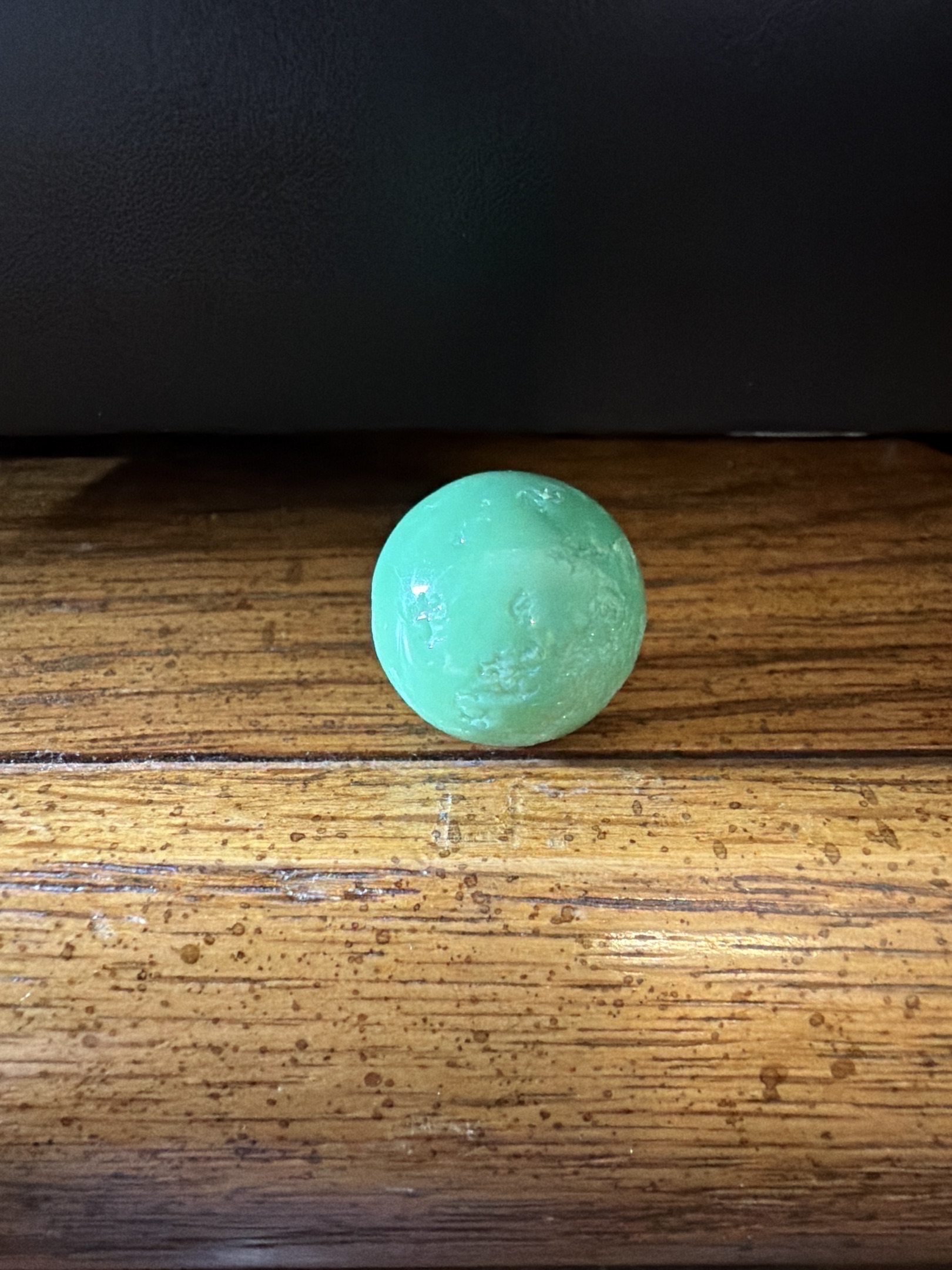 Painted Green Clay by American or German Earthenware Potteries