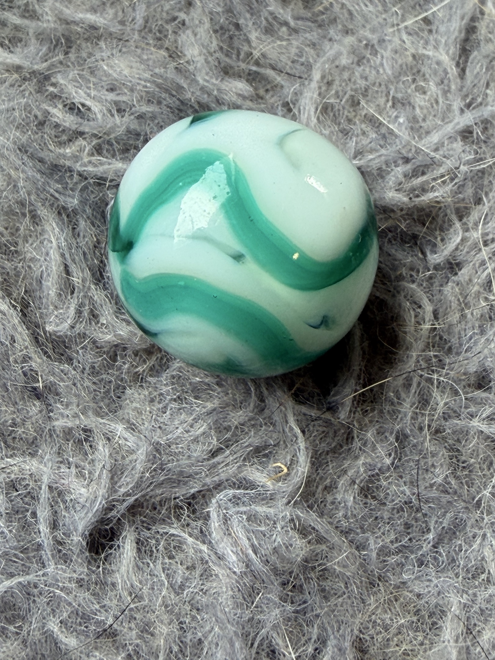 Green Swirl by Alley Agate