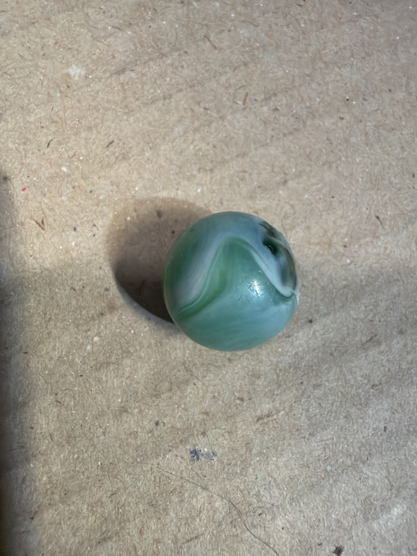 Green Slag by Akro Agate