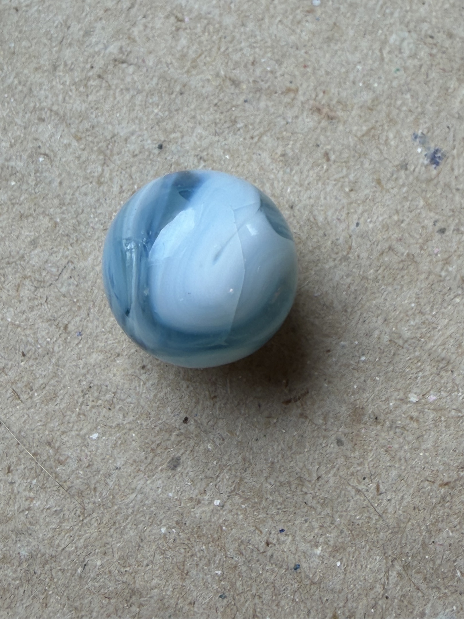Blue Slag by Akro Agate