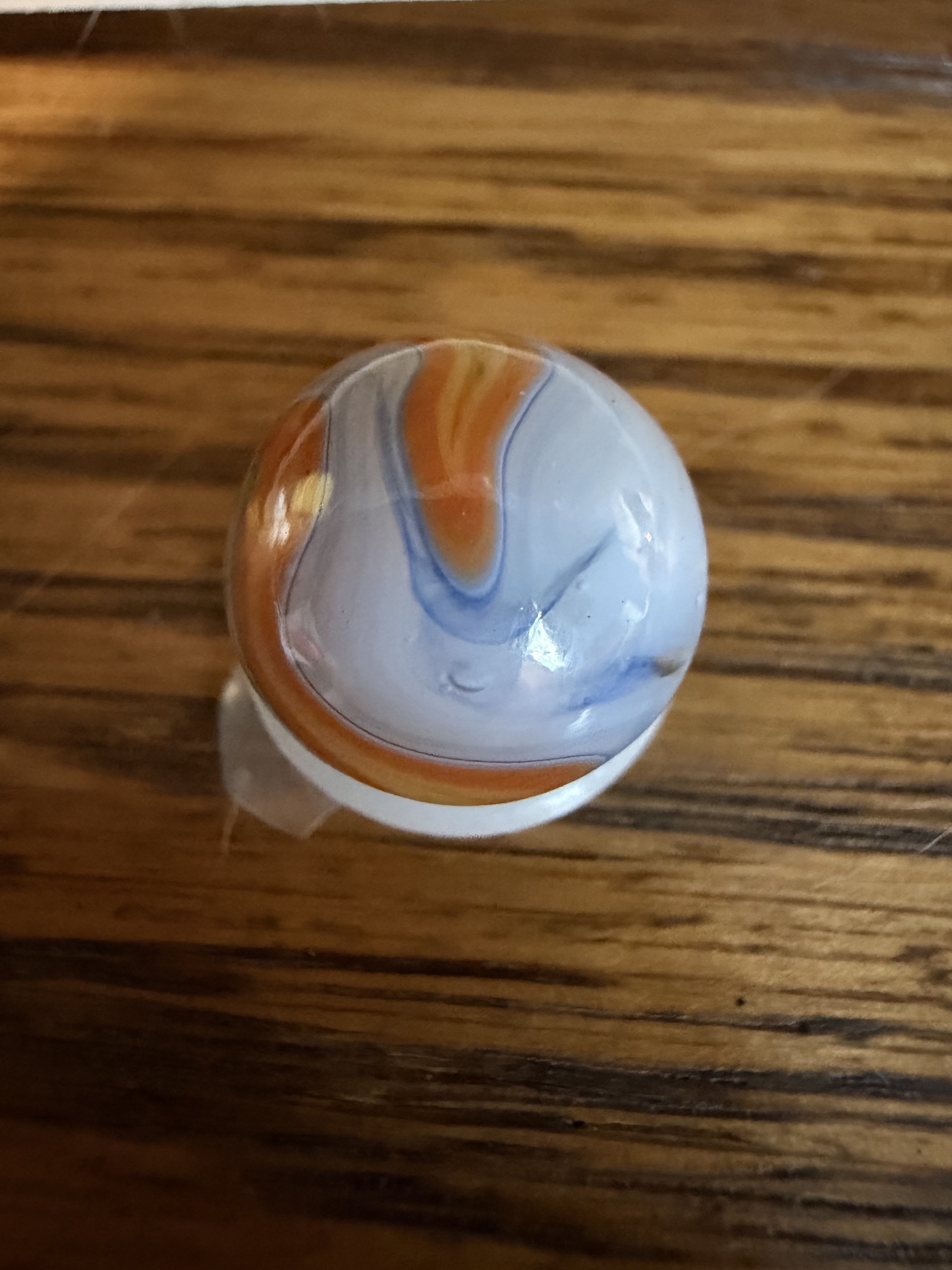 Blue Onyx / Citrus Swirl by Peltier Glass Company