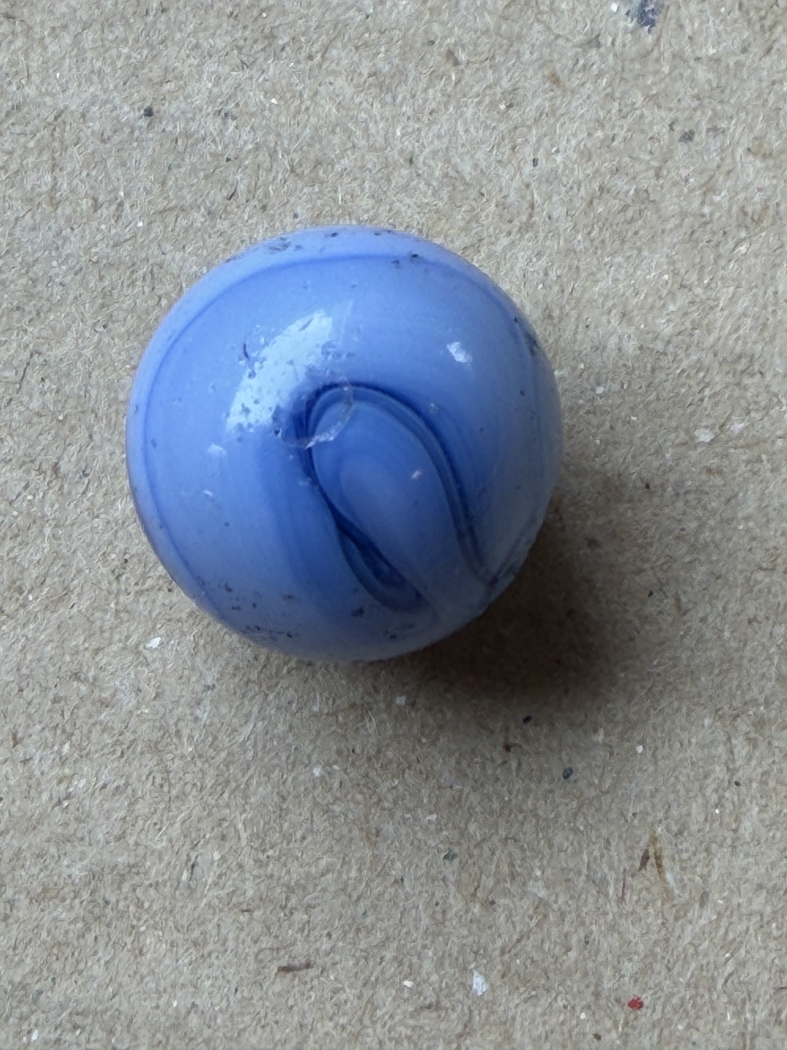 Blue Shimmer Swirl by Alley Agate