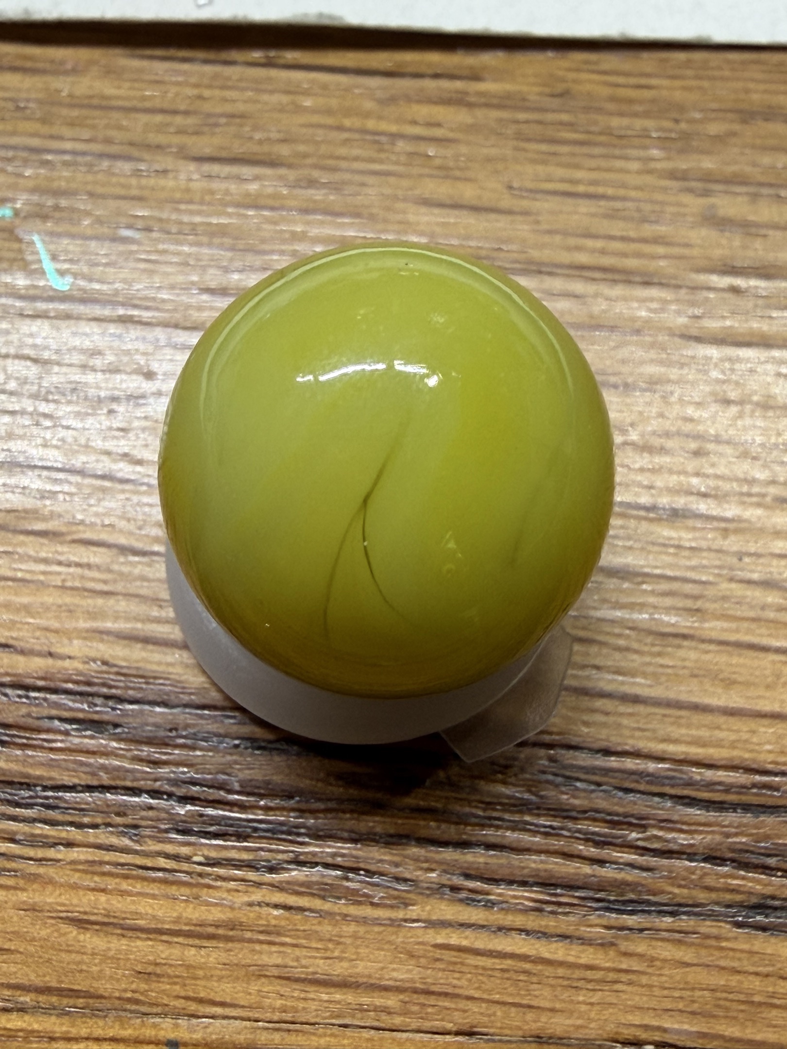 Limeade Swirl by Akro Agate Company