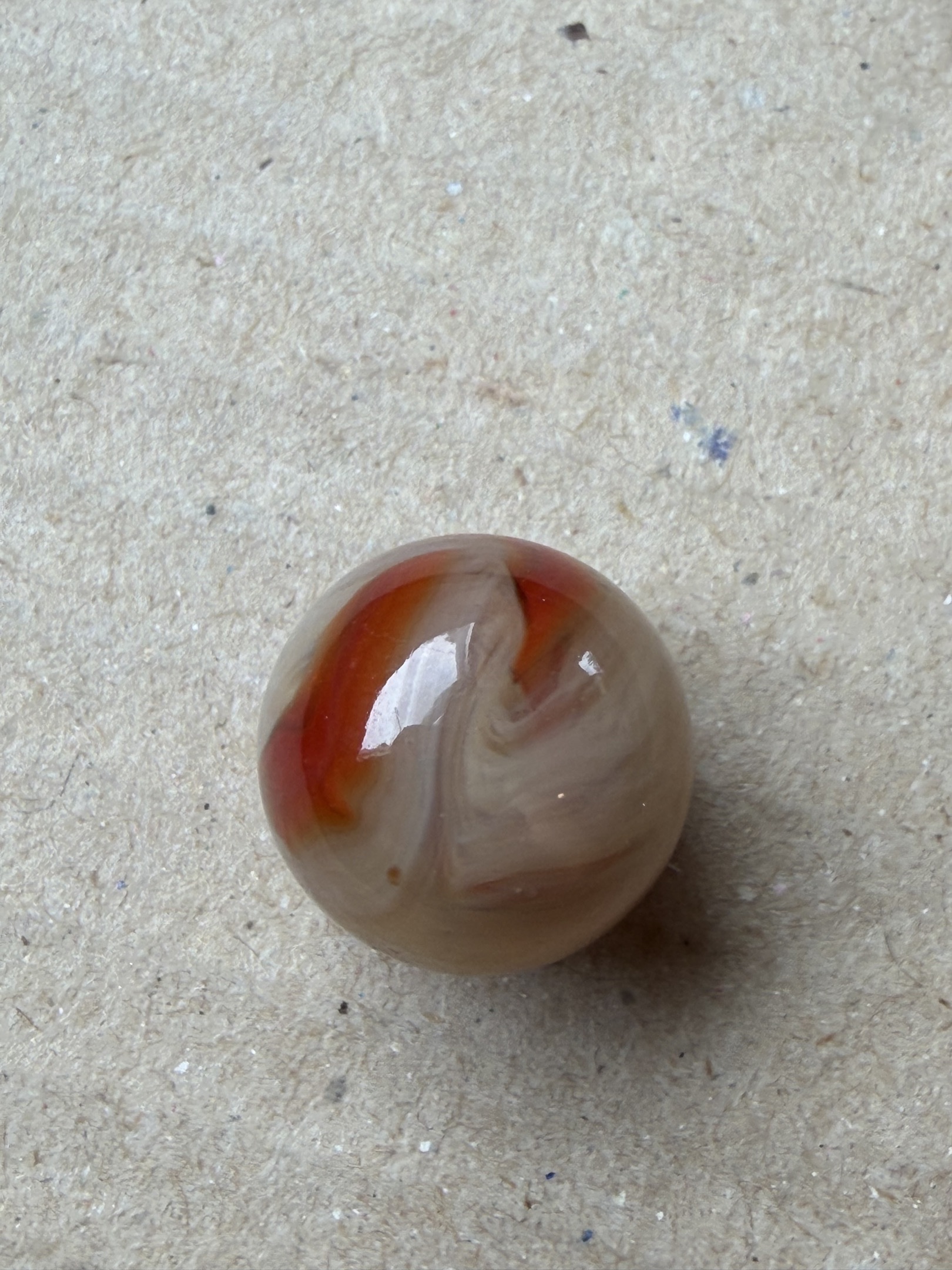 Alley Flame Swirl by Alley Agate