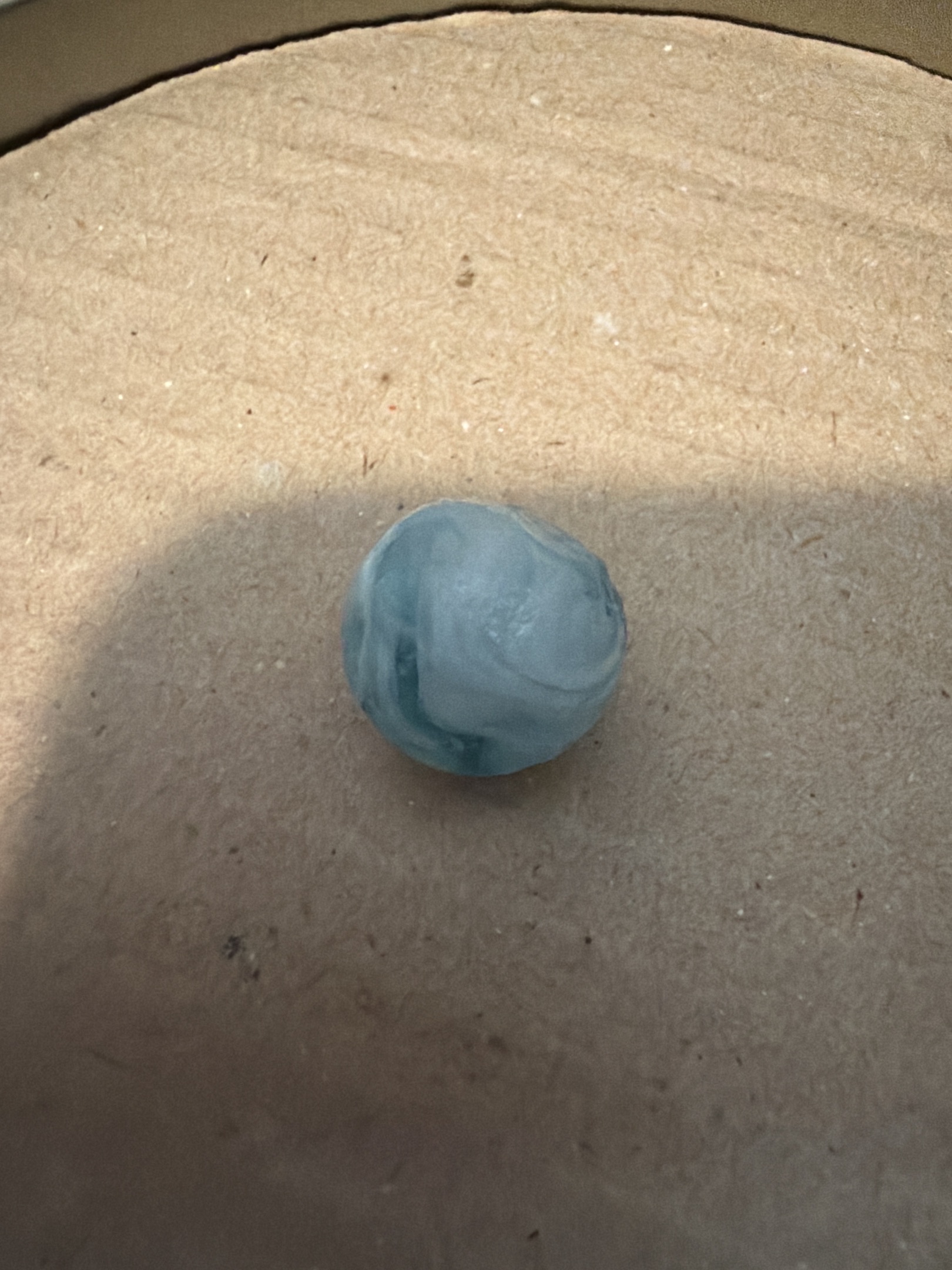 Blue Slag by Akro Agate Company