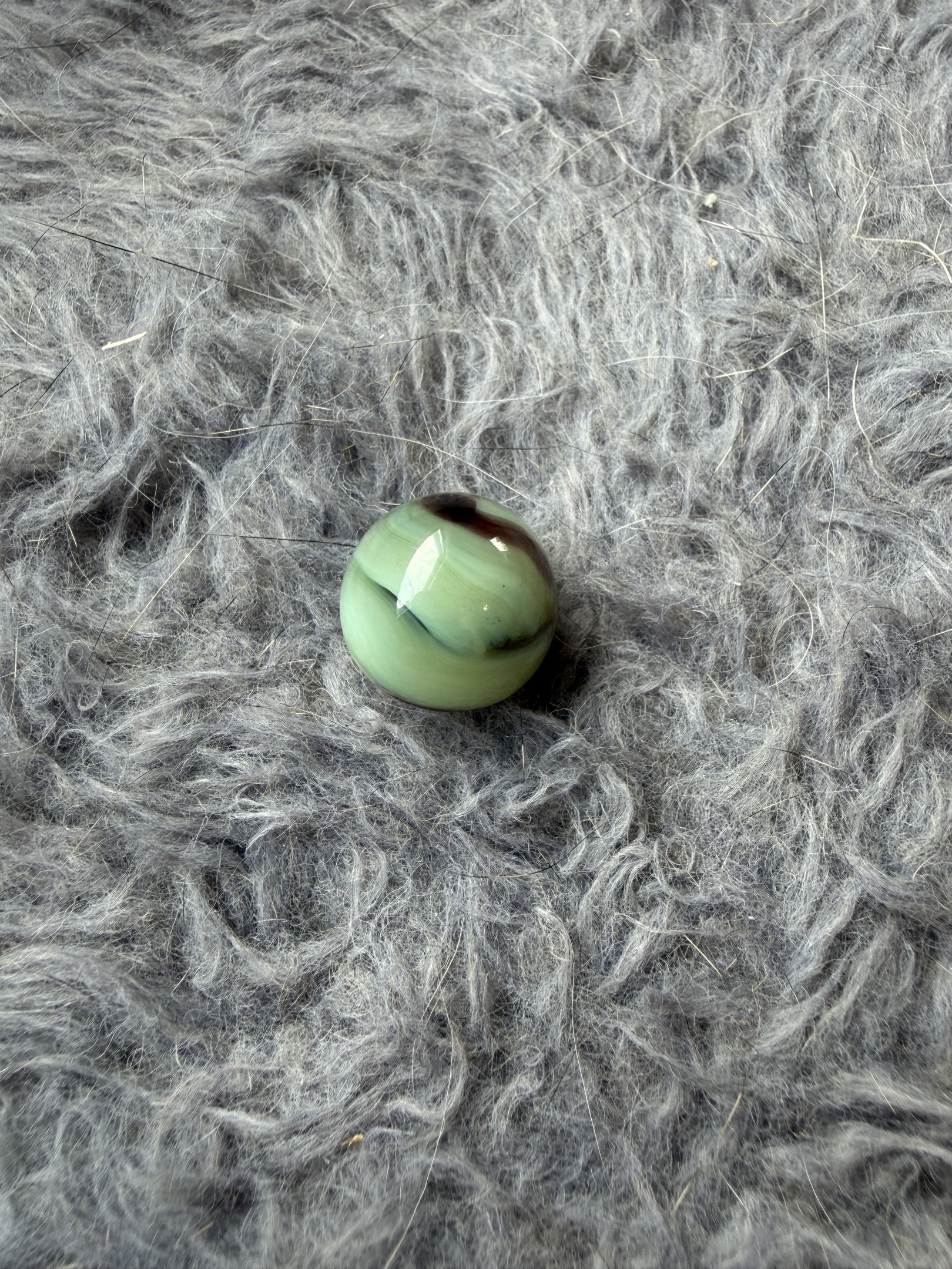 Green and Brown Swirl by Alley Agate