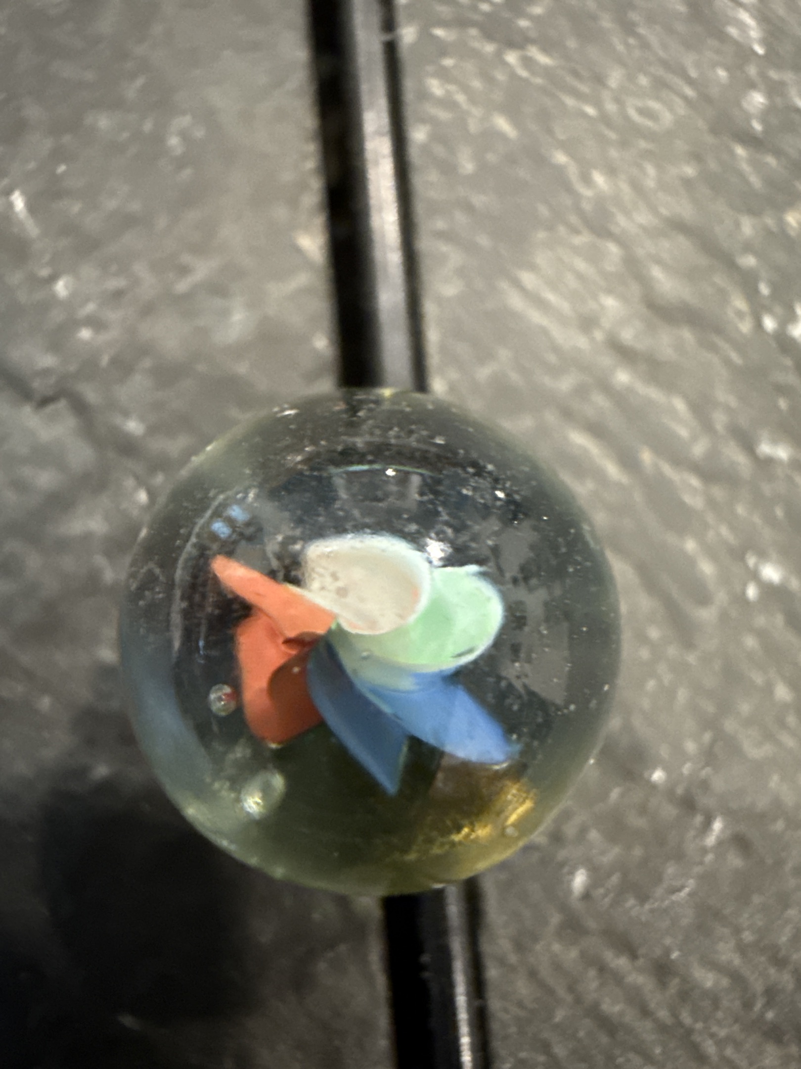 Superman by Peltier Glass Company, identification view