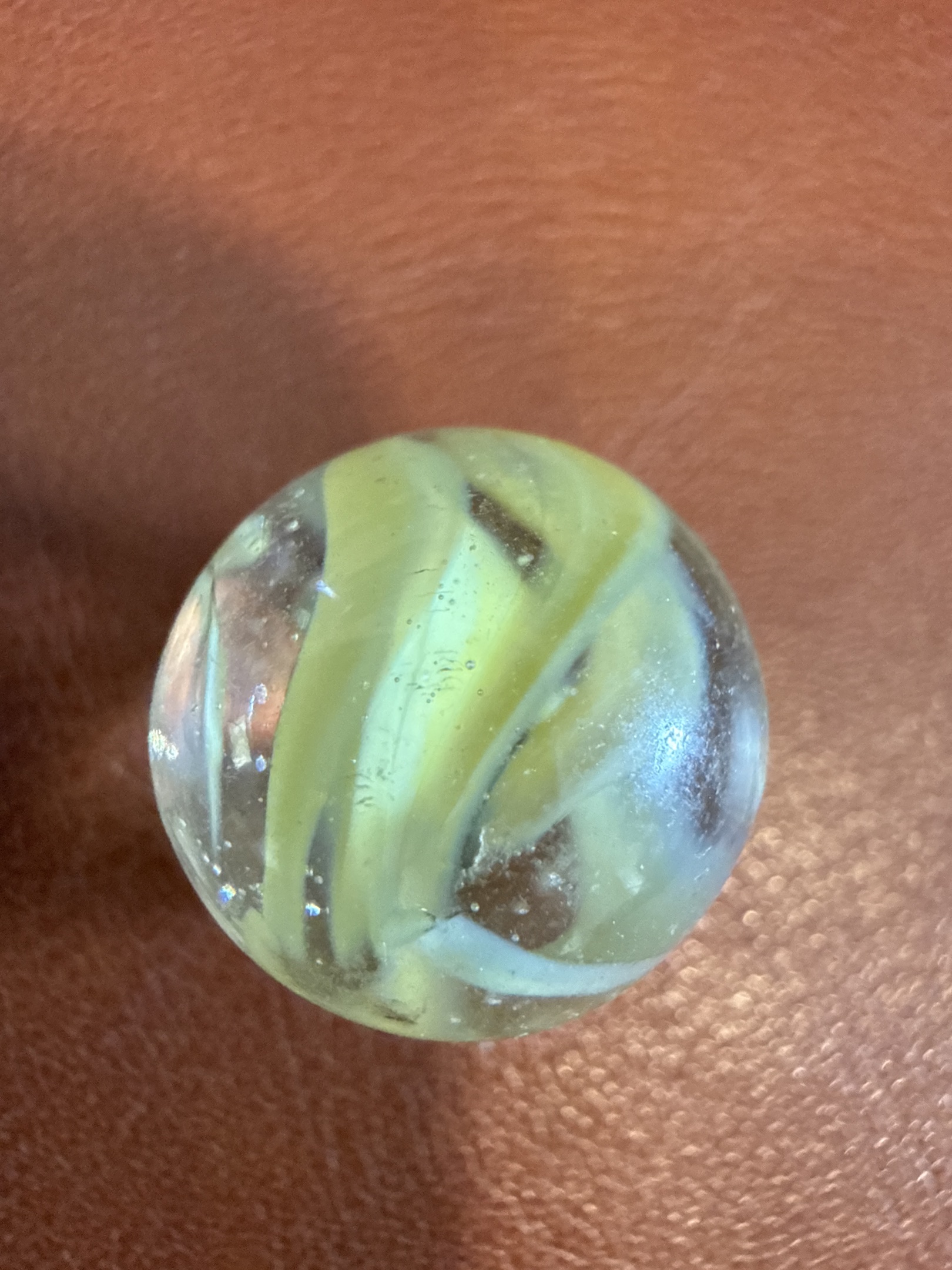 Yellow Cat's Eye by Vitro Agate