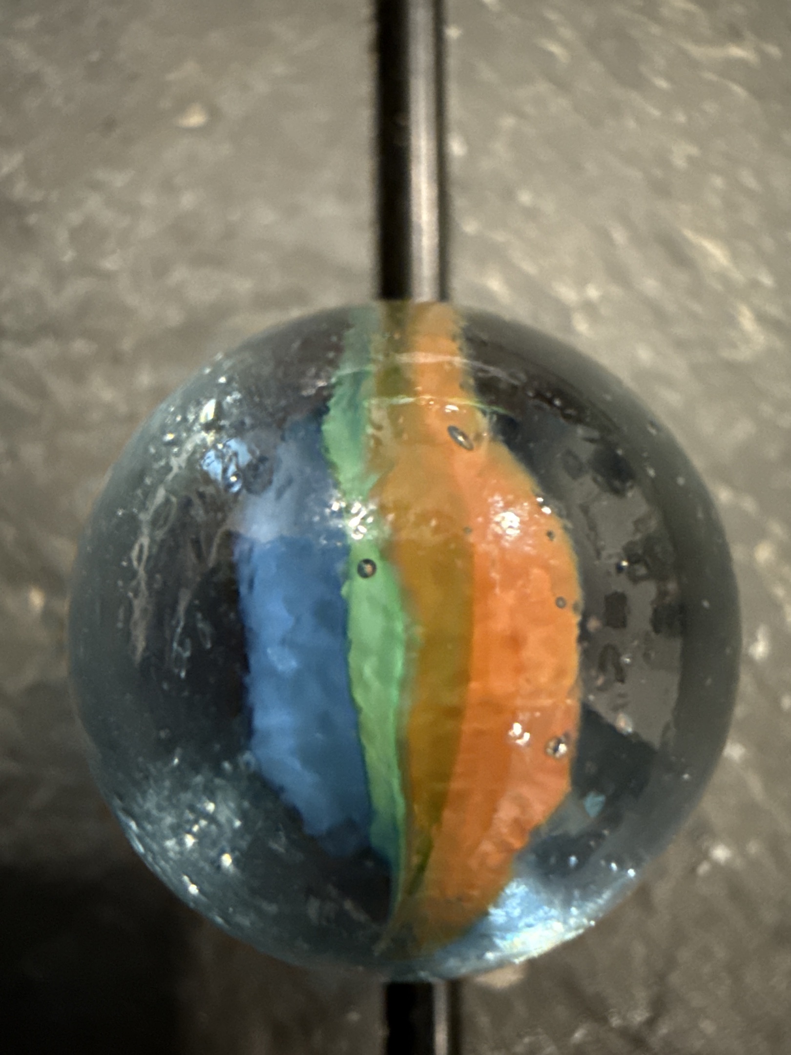 Rainbow by Peltier Glass Company, identification view