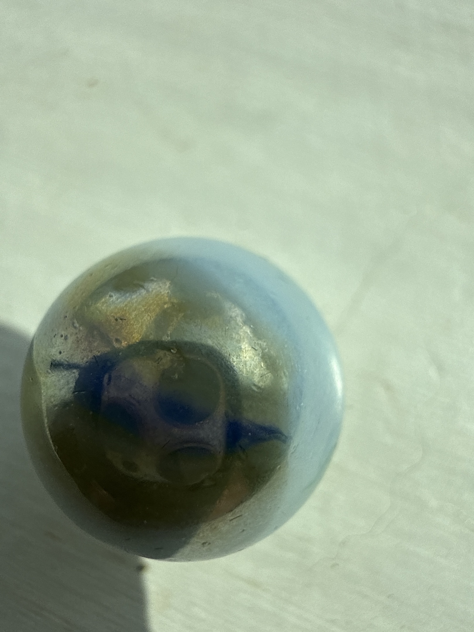 Blue Cat's Eye by Vitro Agate
