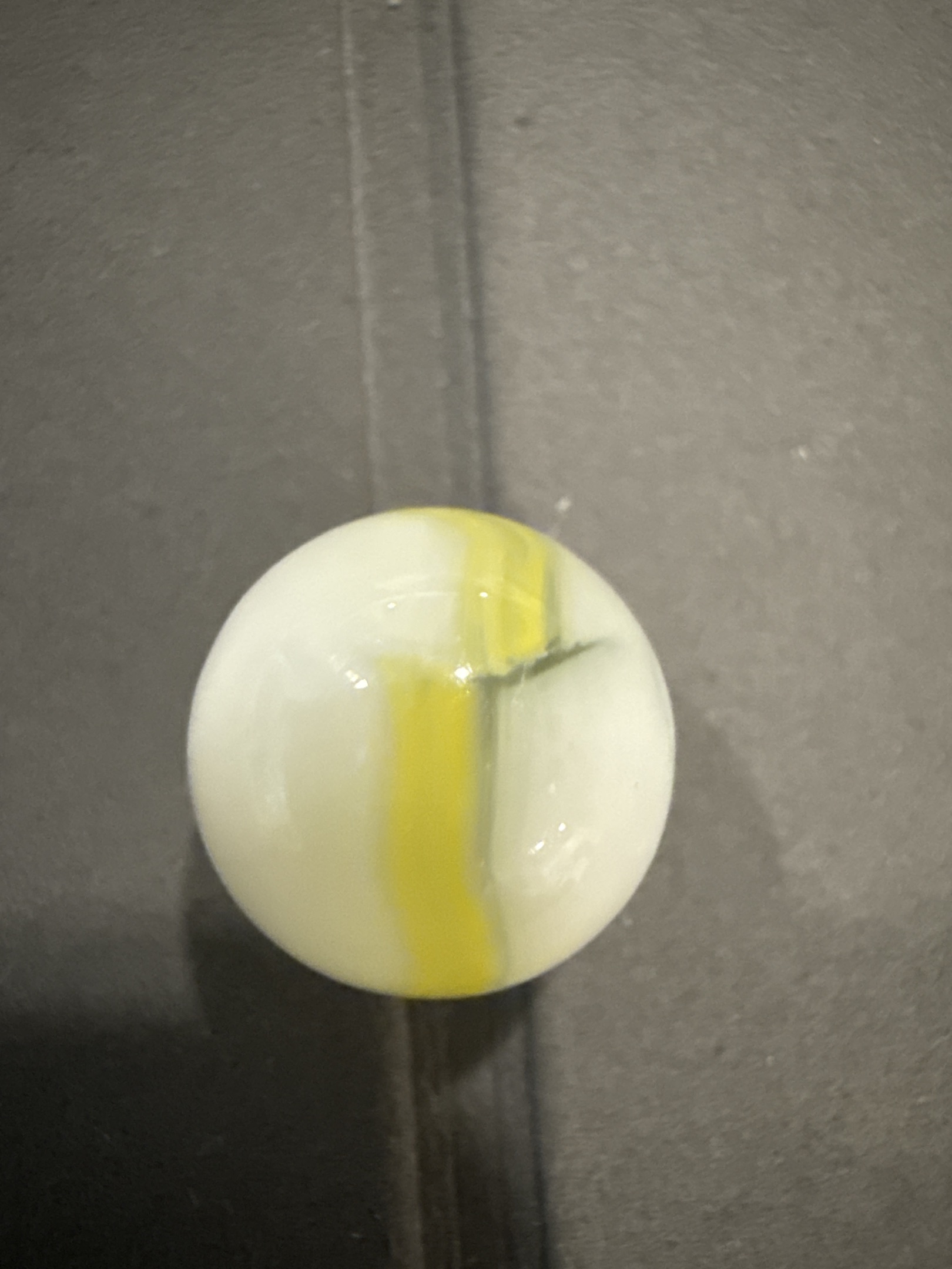Egg Yolk Corkscrew by Akro Agate