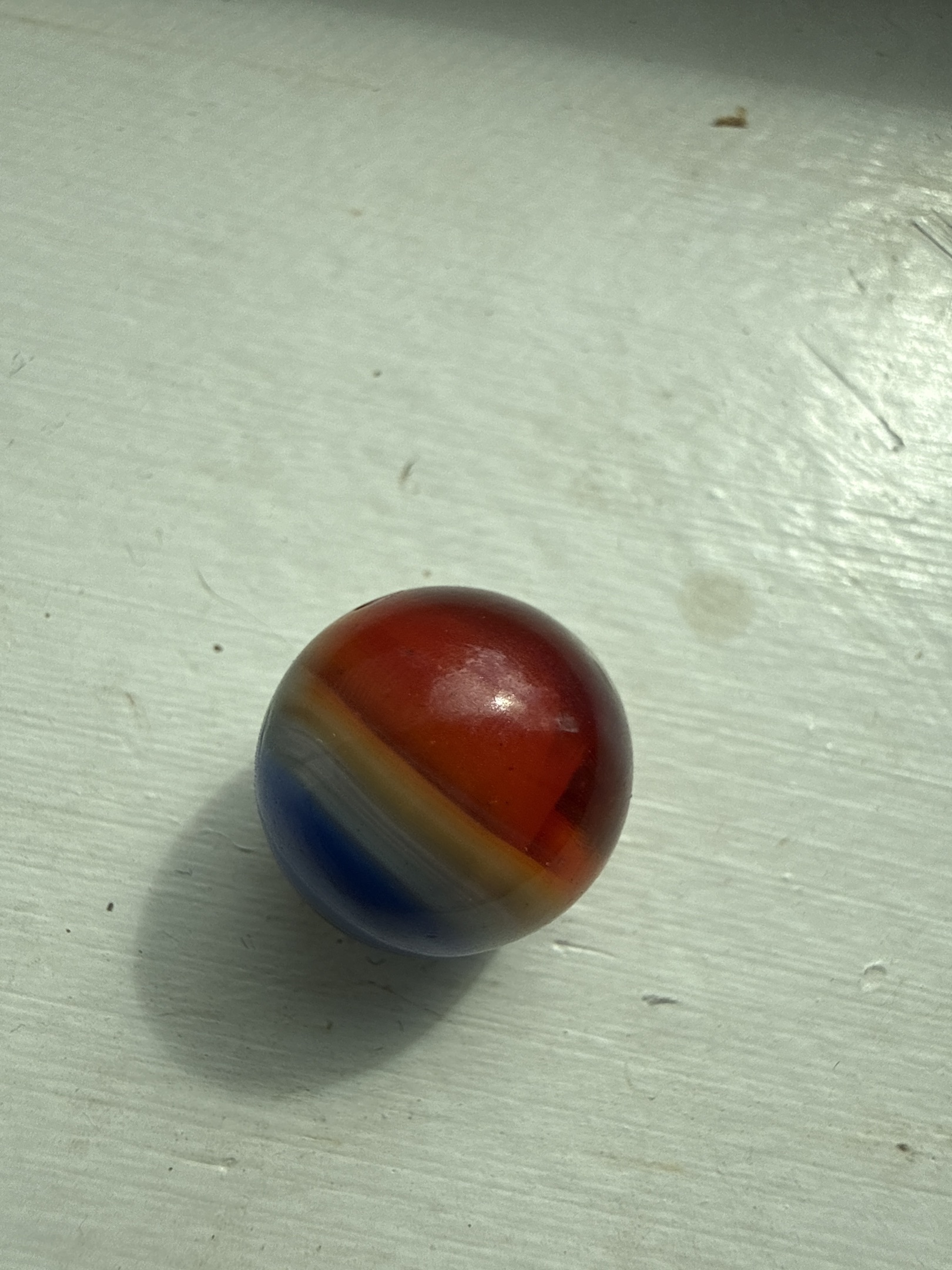 Red and Blue Special by Akro Agate, identification view