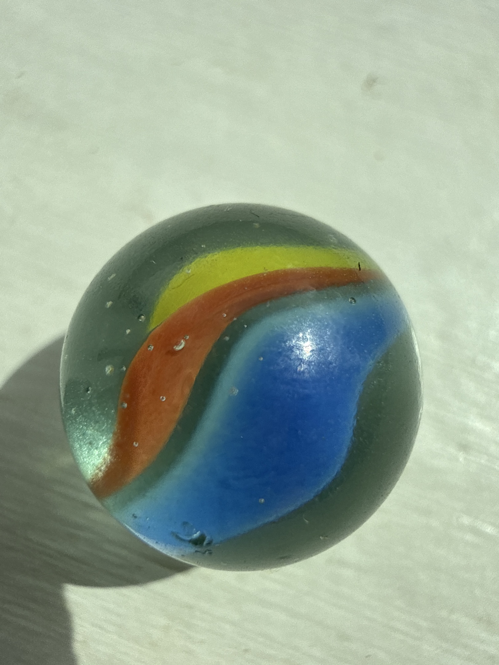 Superman by Peltier Glass Company, identification view
