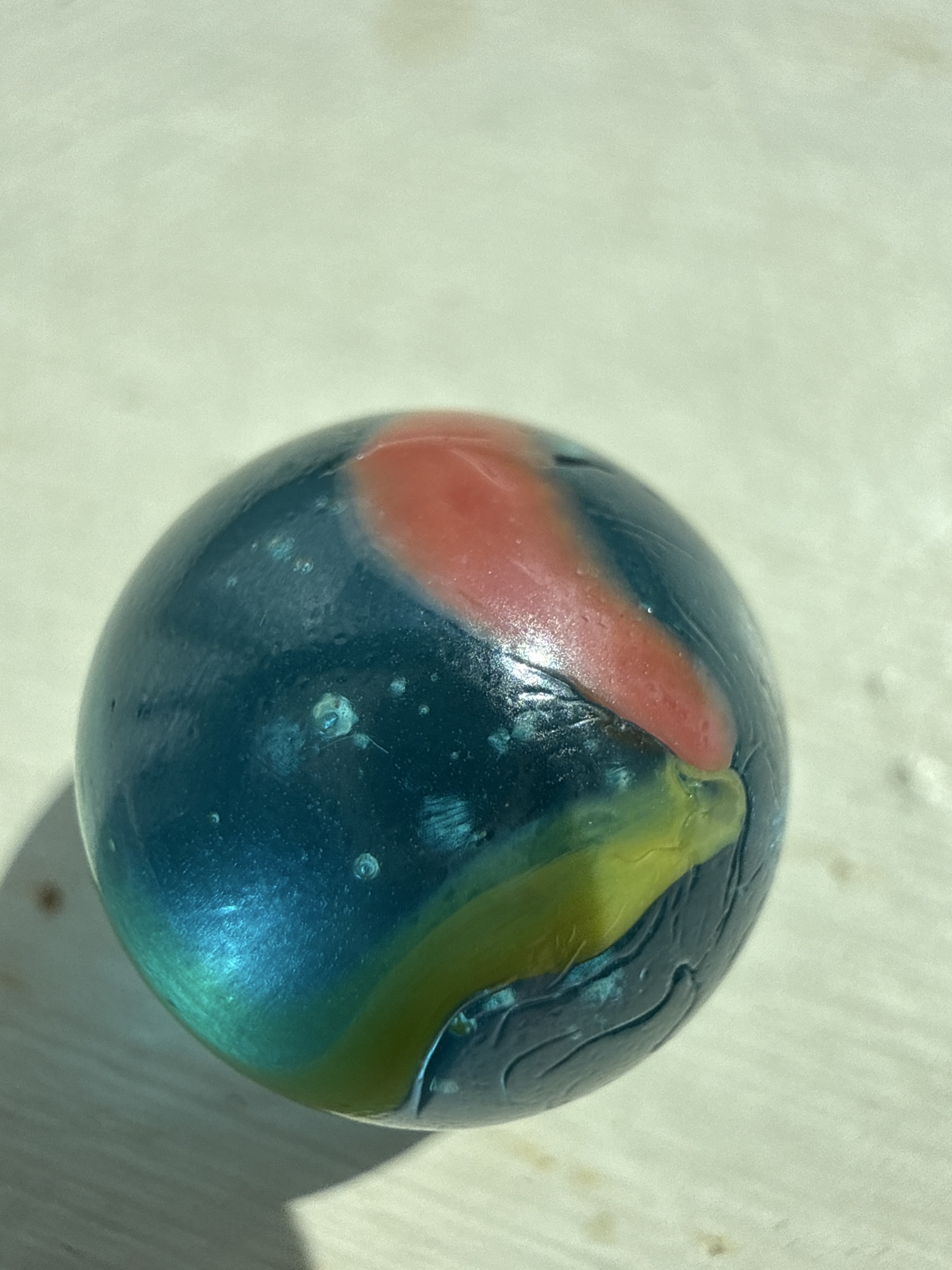 Parrot Tri-Color Cat's Eye by Vitro Agate
