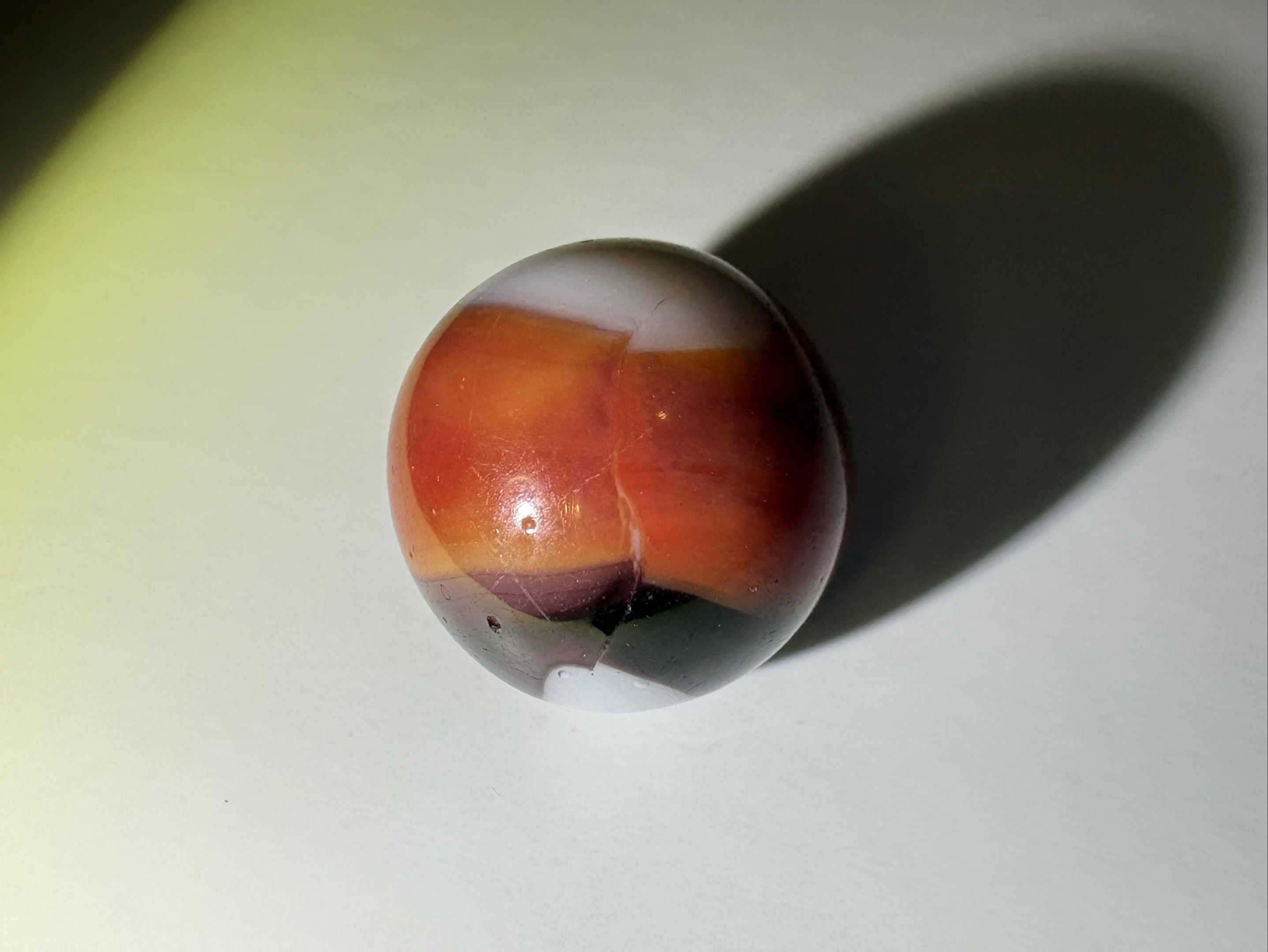 Marble King Rainbow Tricolor by Marble King, identification view