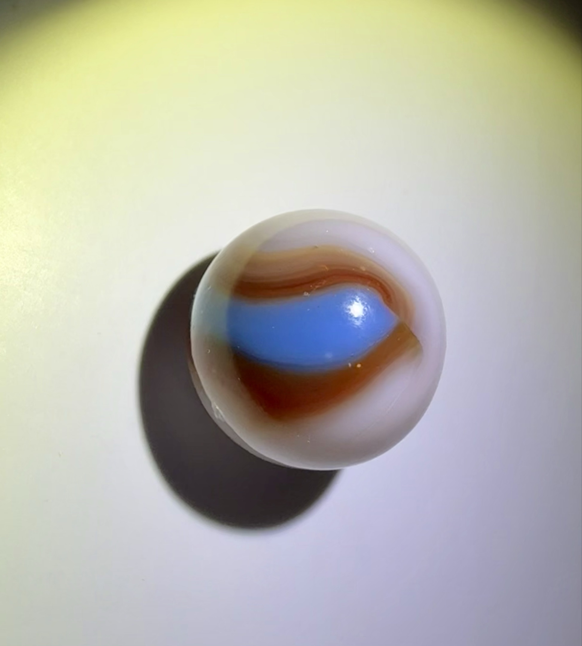 Vitro Agate Bullseye by Vitro Agate Company, identification view