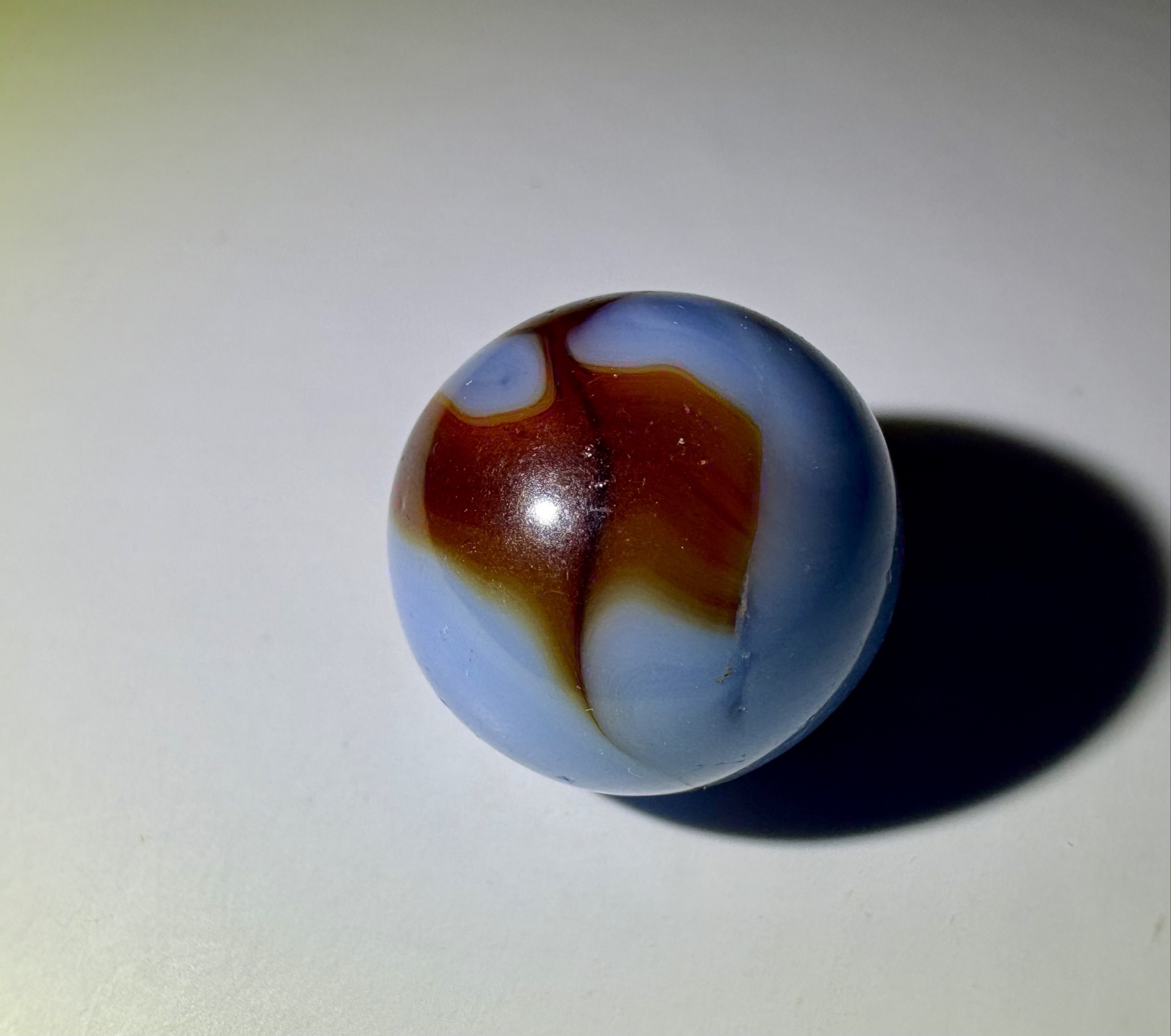 Alley Agate Bloody Blue Sky by Alley Agate Company, identification view
