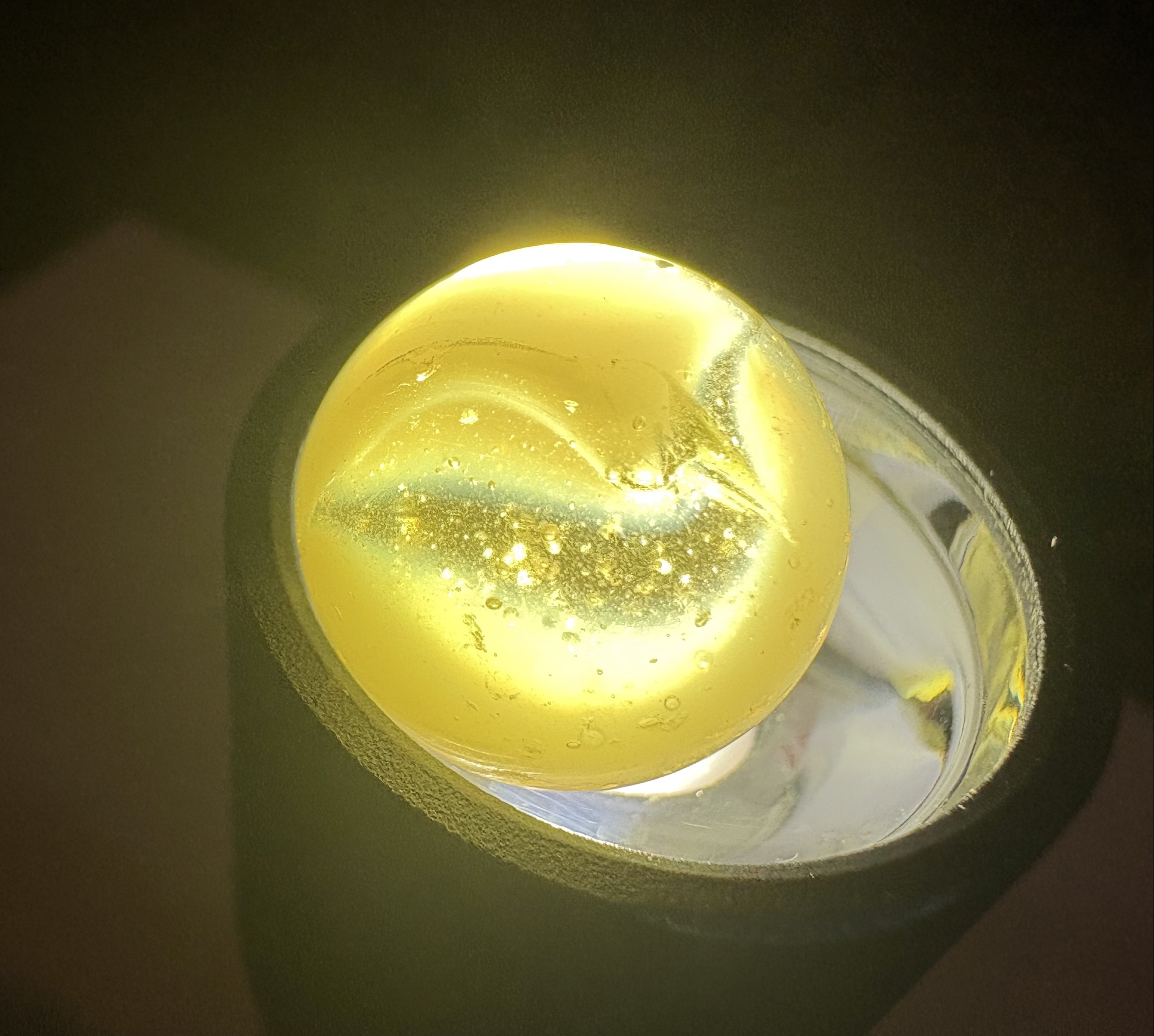 Vitro Ribbon by Vitro Agate Company, identification view