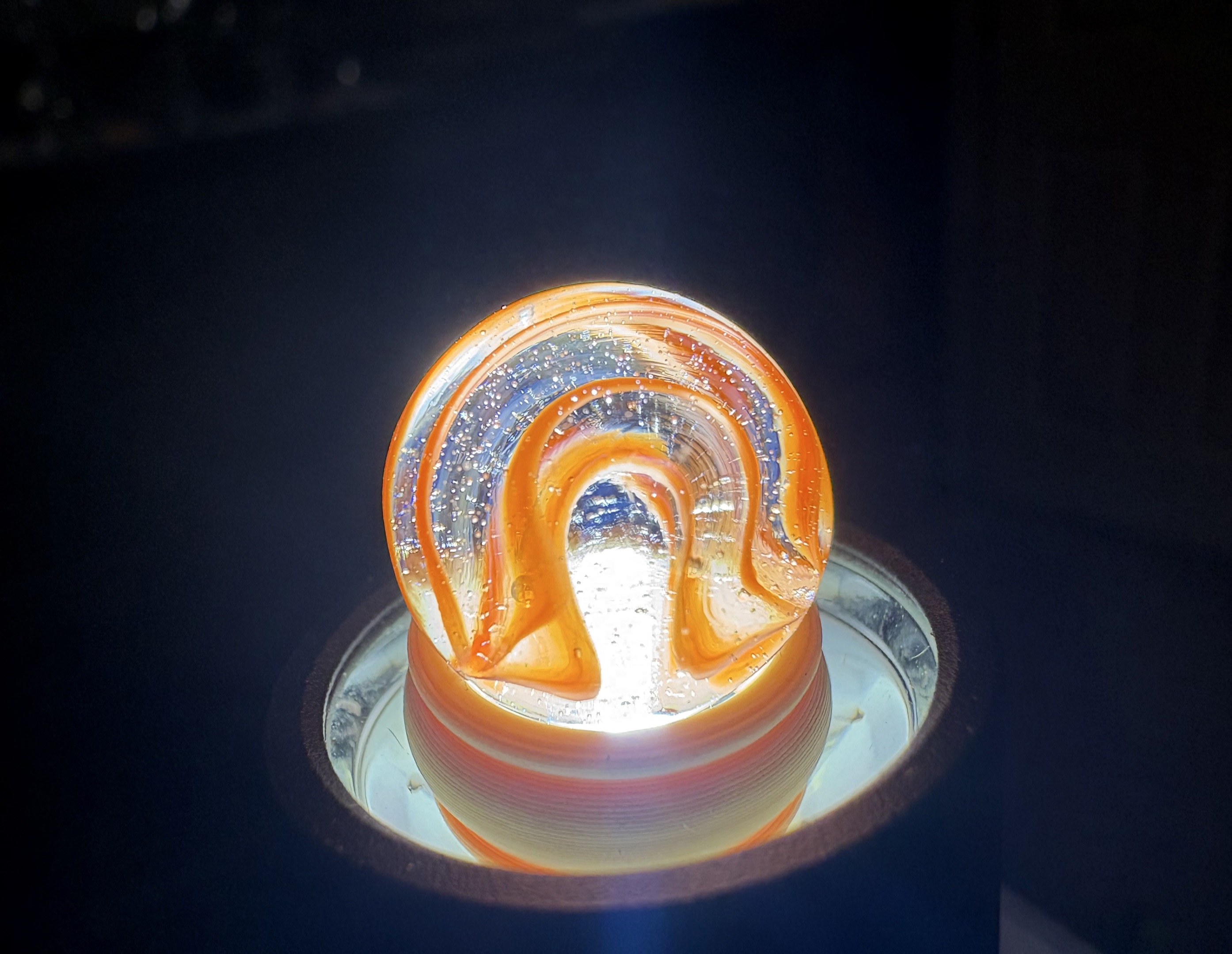 Horseshoe by Vitro Agate Company, identification view