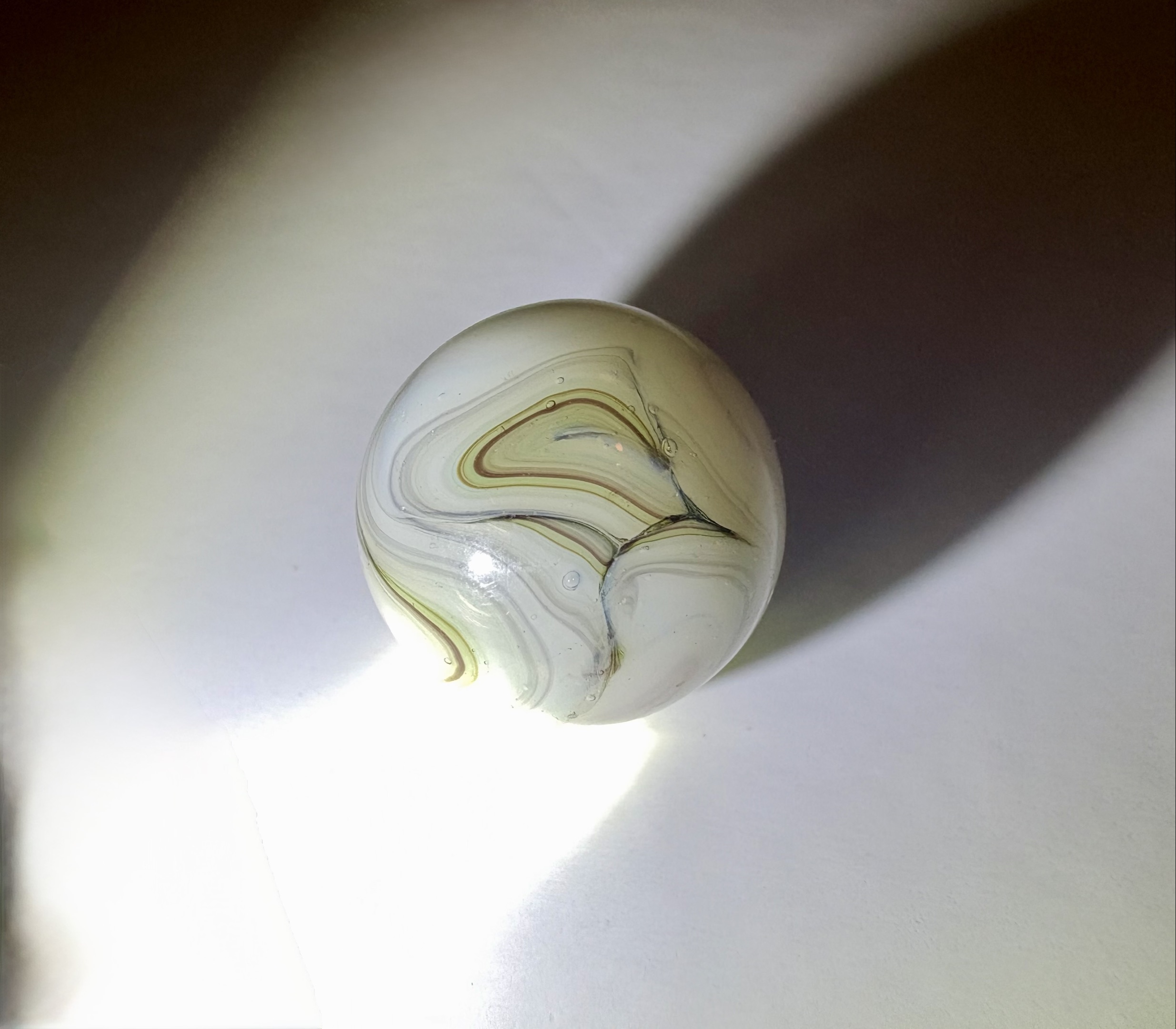 West Virginia Swirl by Alley Agate, identification view