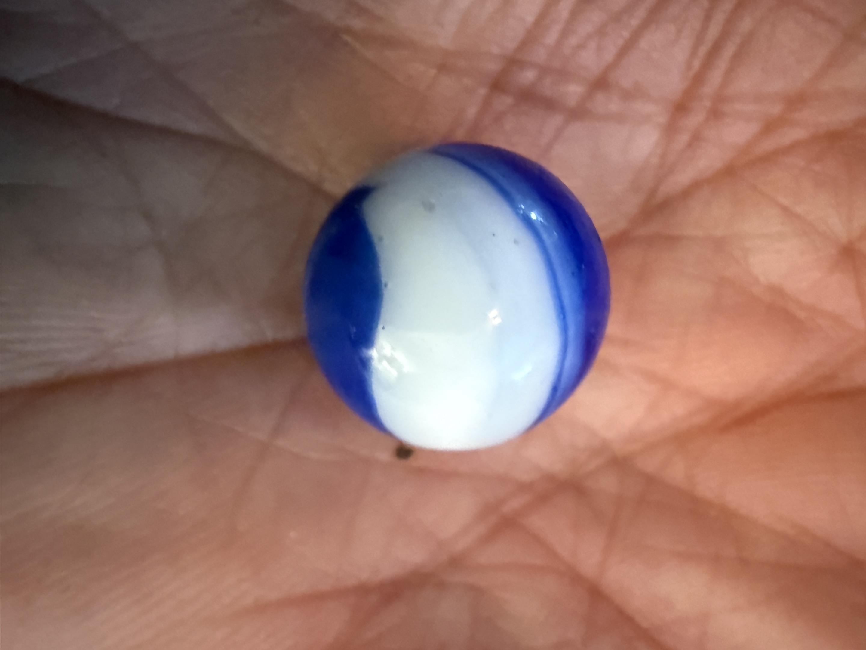 Blue and White Patch by Vitro Agate