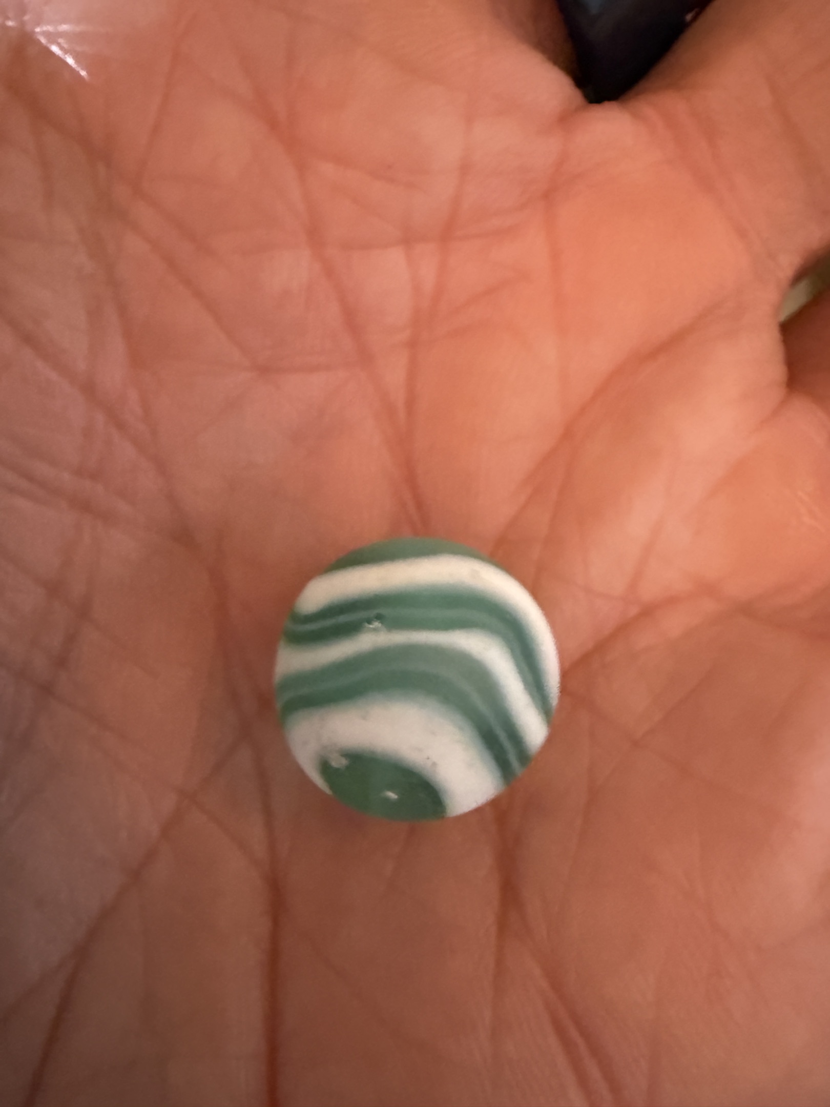 Green Zebra by Akro Agate, identification view