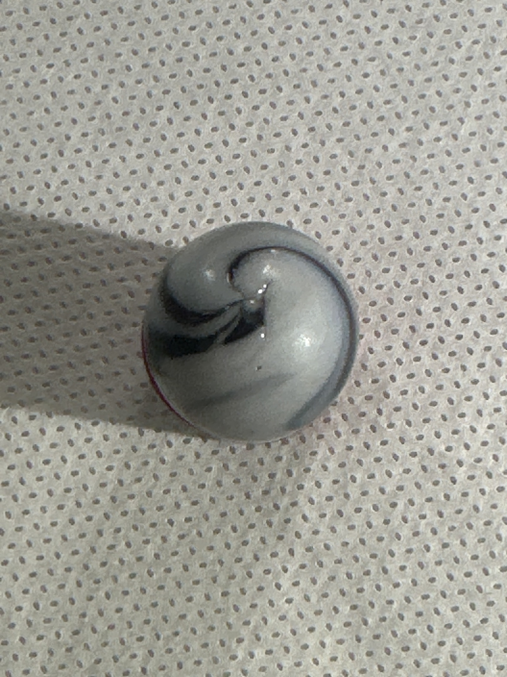 Black and White Swirl by Alley Agate