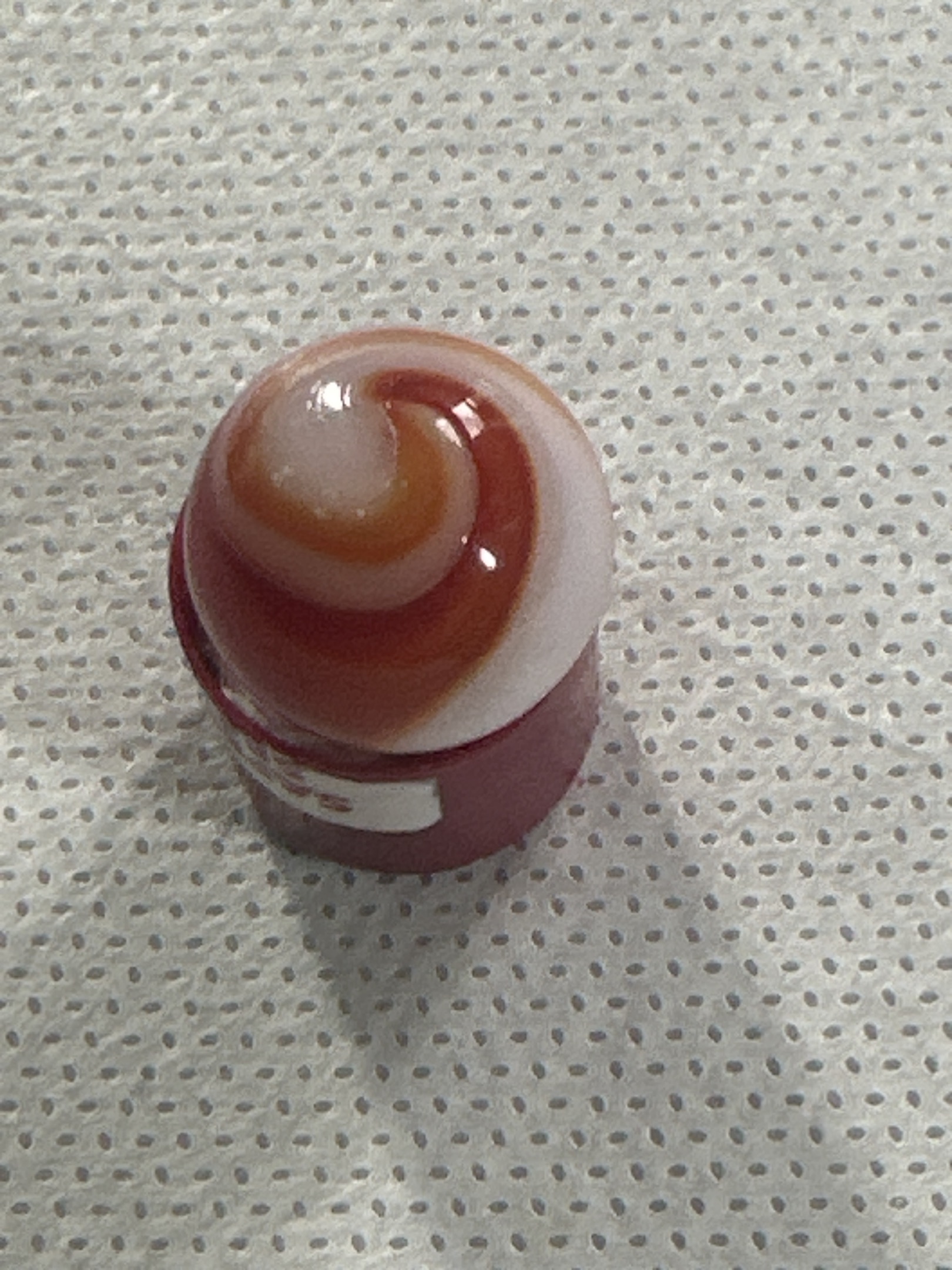 Carnelian Swirl by Akro Agate Company