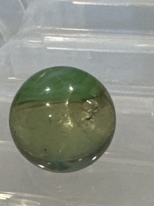 Green 3-Vane Cat's Eye by Vitro Agate