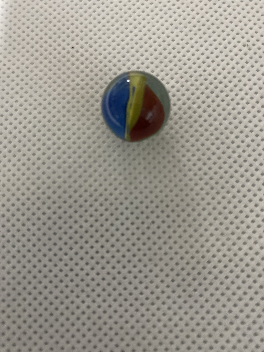 Tri-Color Rainbo by Peltier Glass Company, identification view