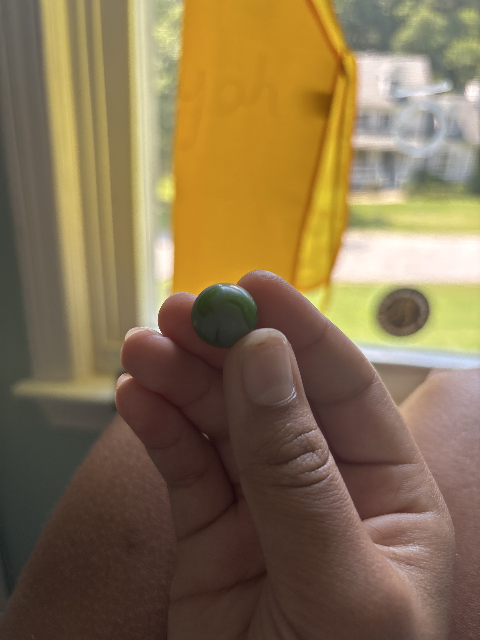 All-Red / Green Variant by Vitro Agate Company