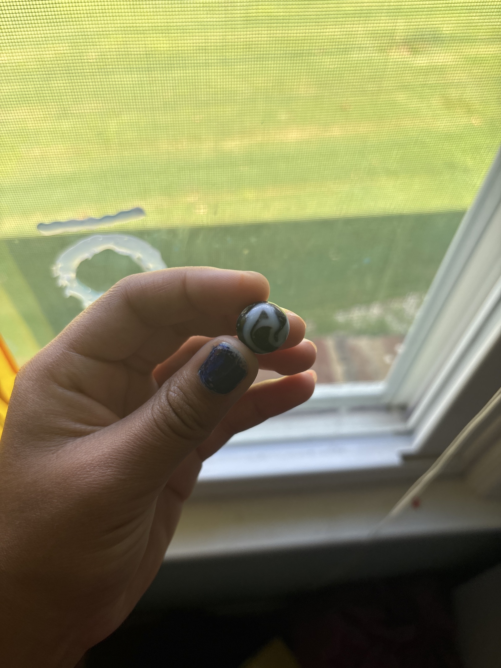 Black and White Swirl (Zebra) by Alley Agate