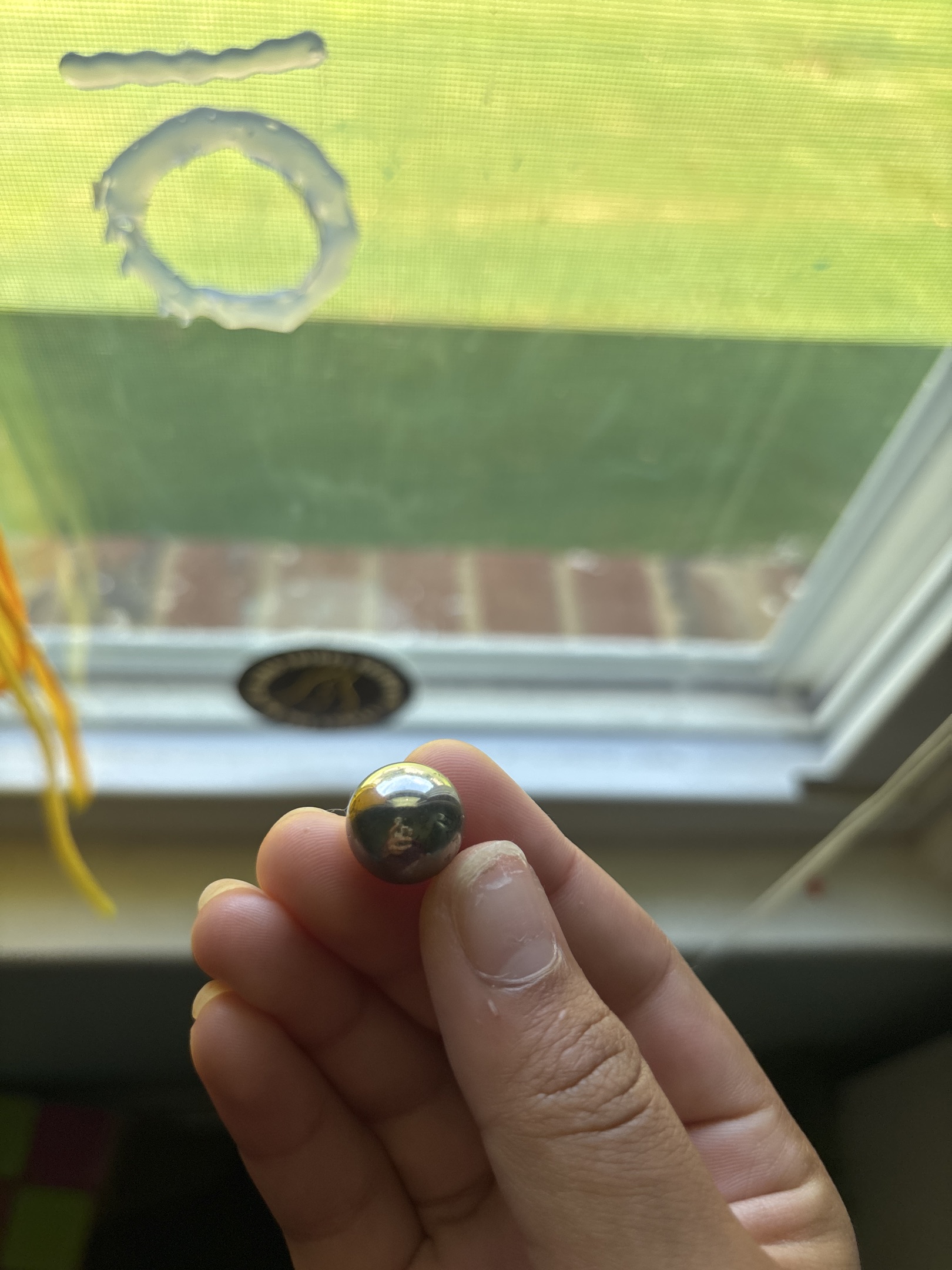 Chrome Steel Ball Bearing by Vintage Steel Bearing