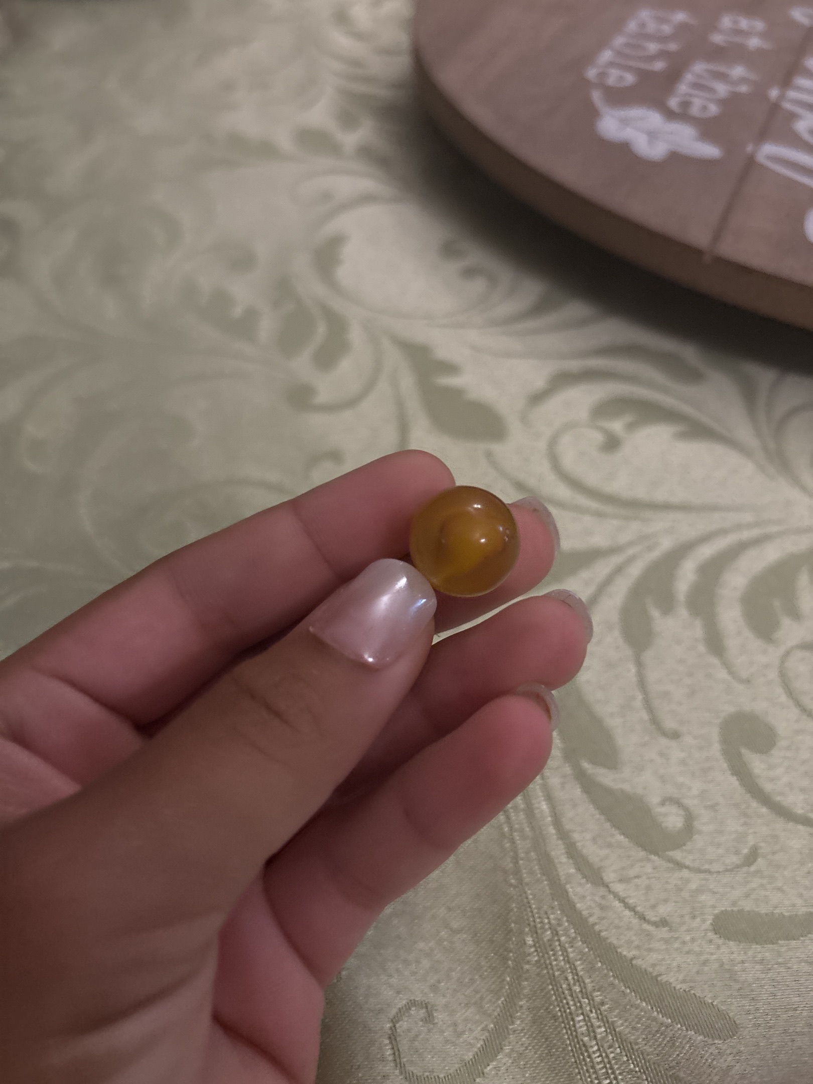 Amber Slag by Akro Agate