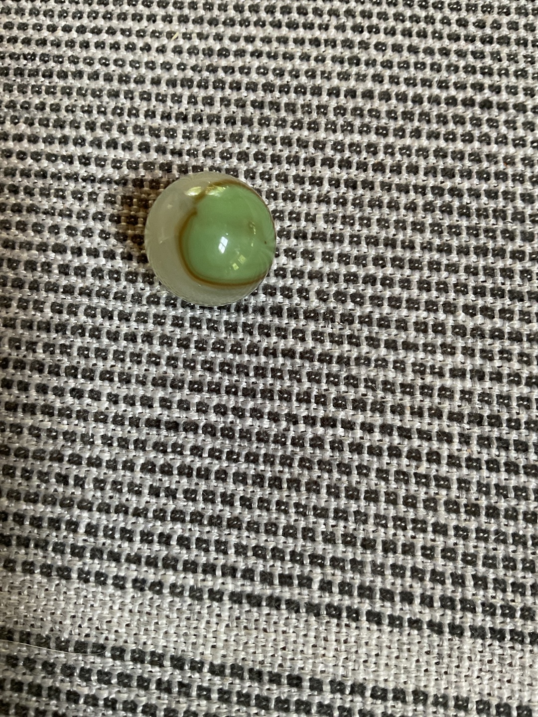 Green National Onyx (with Brown Outline) by Peltier Glass Company