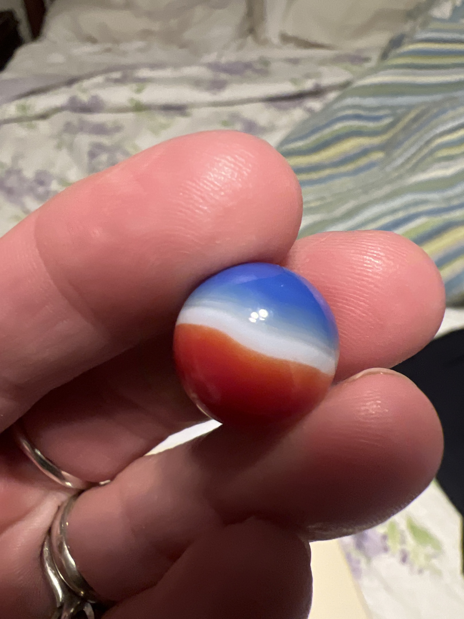 Patriot Swirl by Akro Agate Company