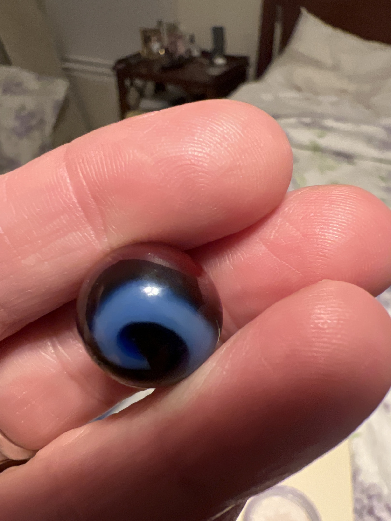 Blue Onyx / Peltier Swirl by Peltier Glass Company