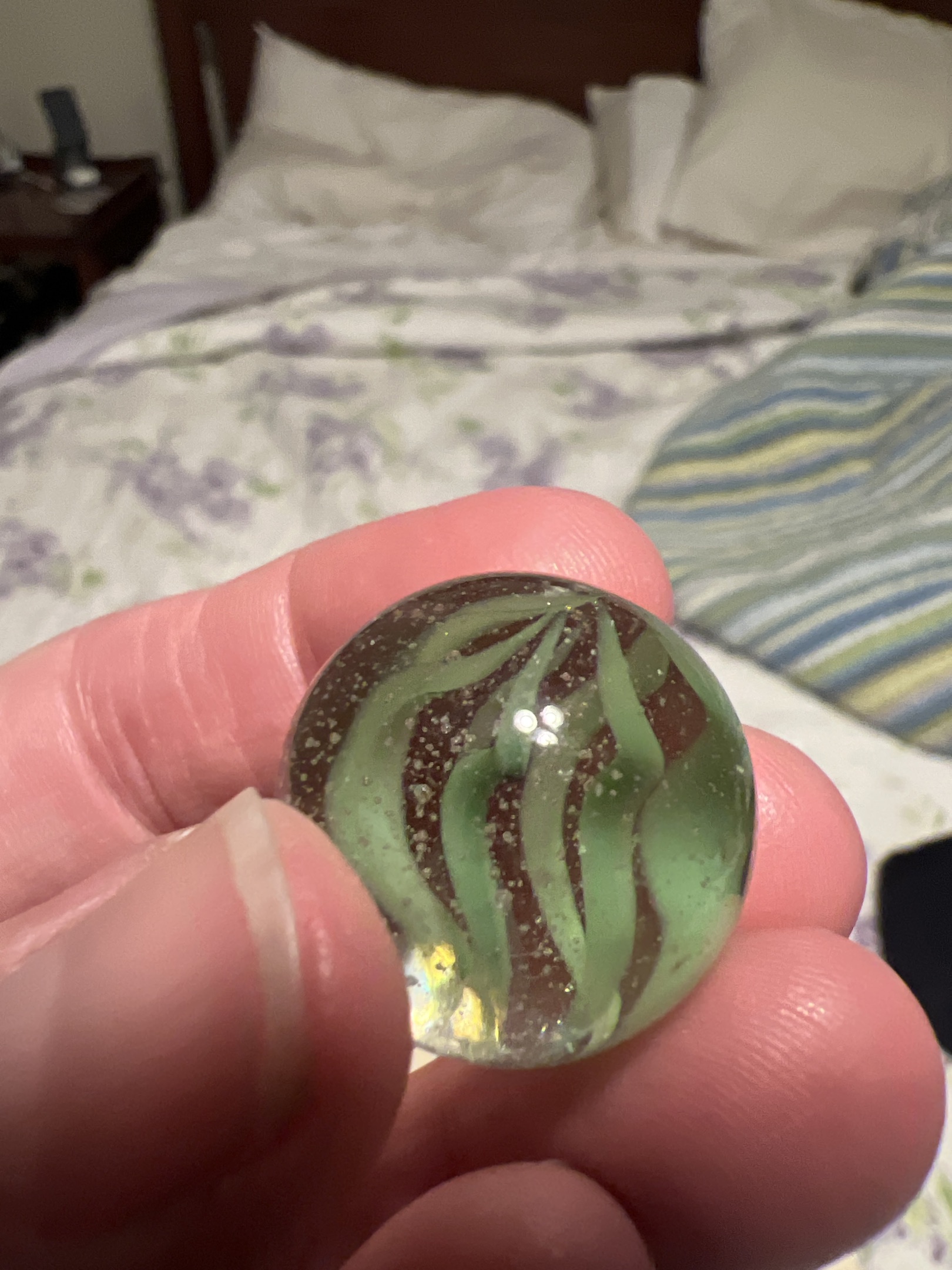 Divided Core Swirl by German Handmade (Lauscha)