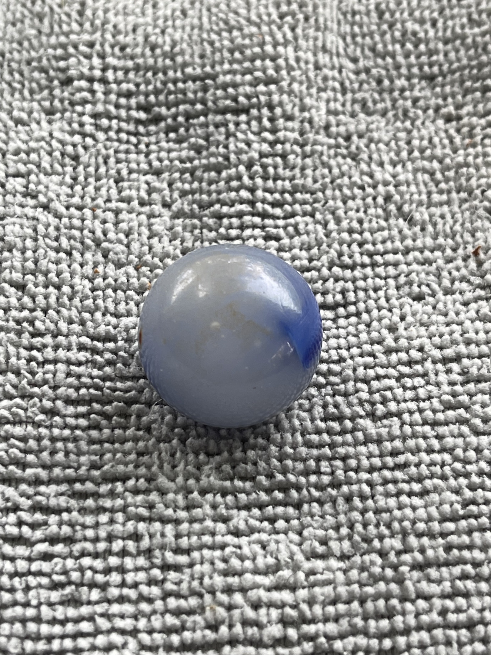 Blue Moonie Patch by Akro Agate Company