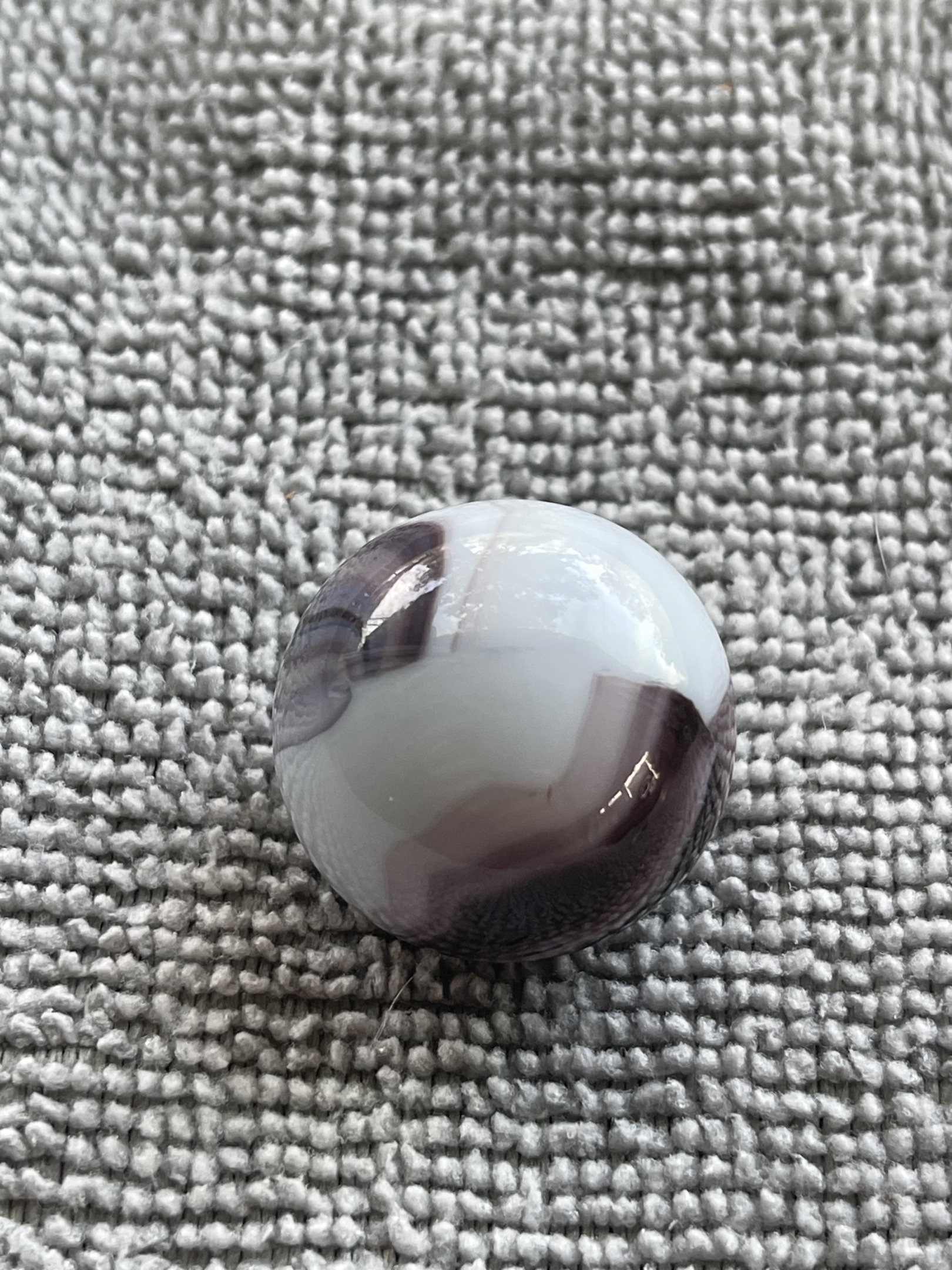 Purple Swirl by Akro Agate Company