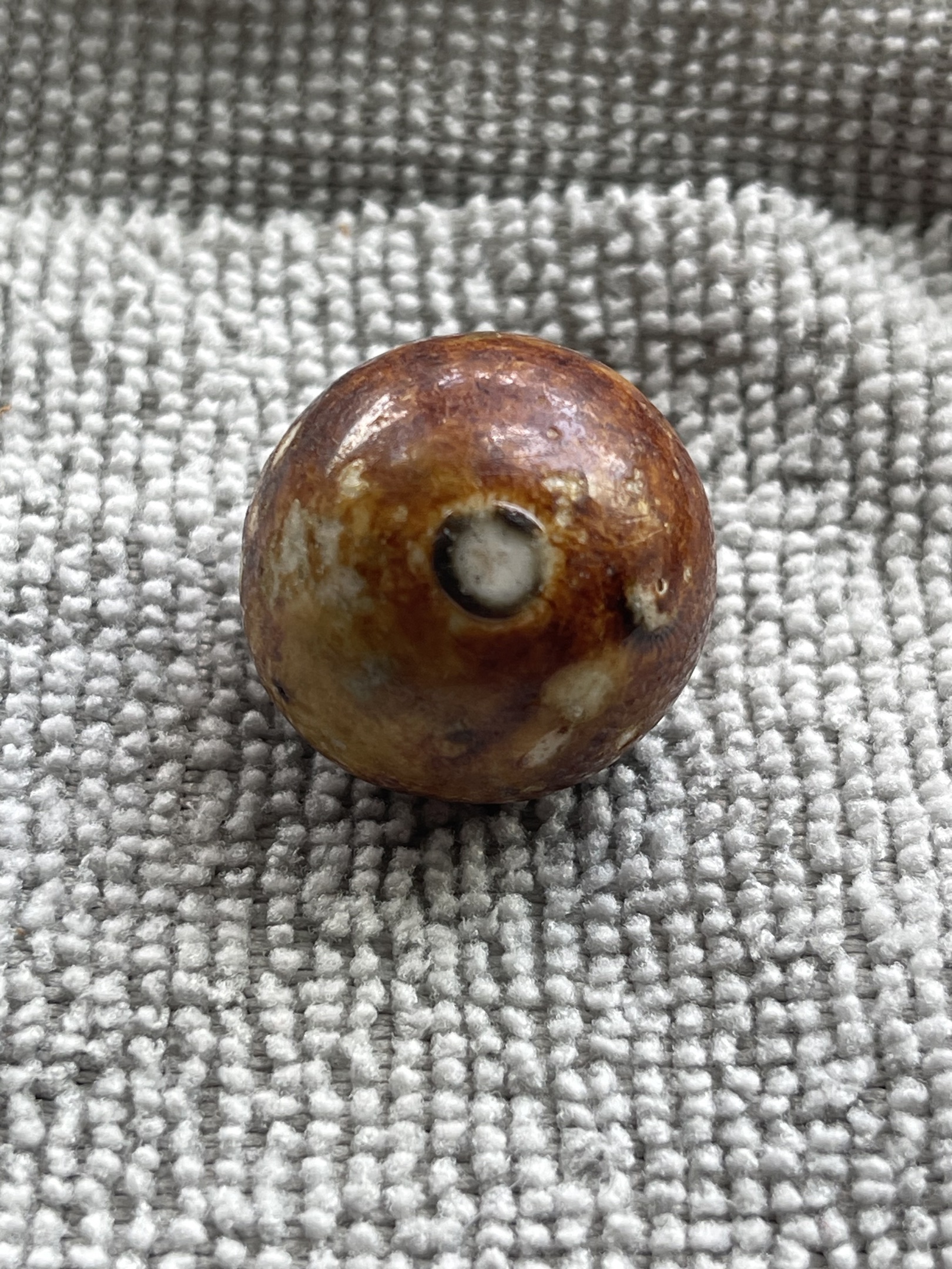 Brown Rockingham Glaze by German or American (Bennington, VT)