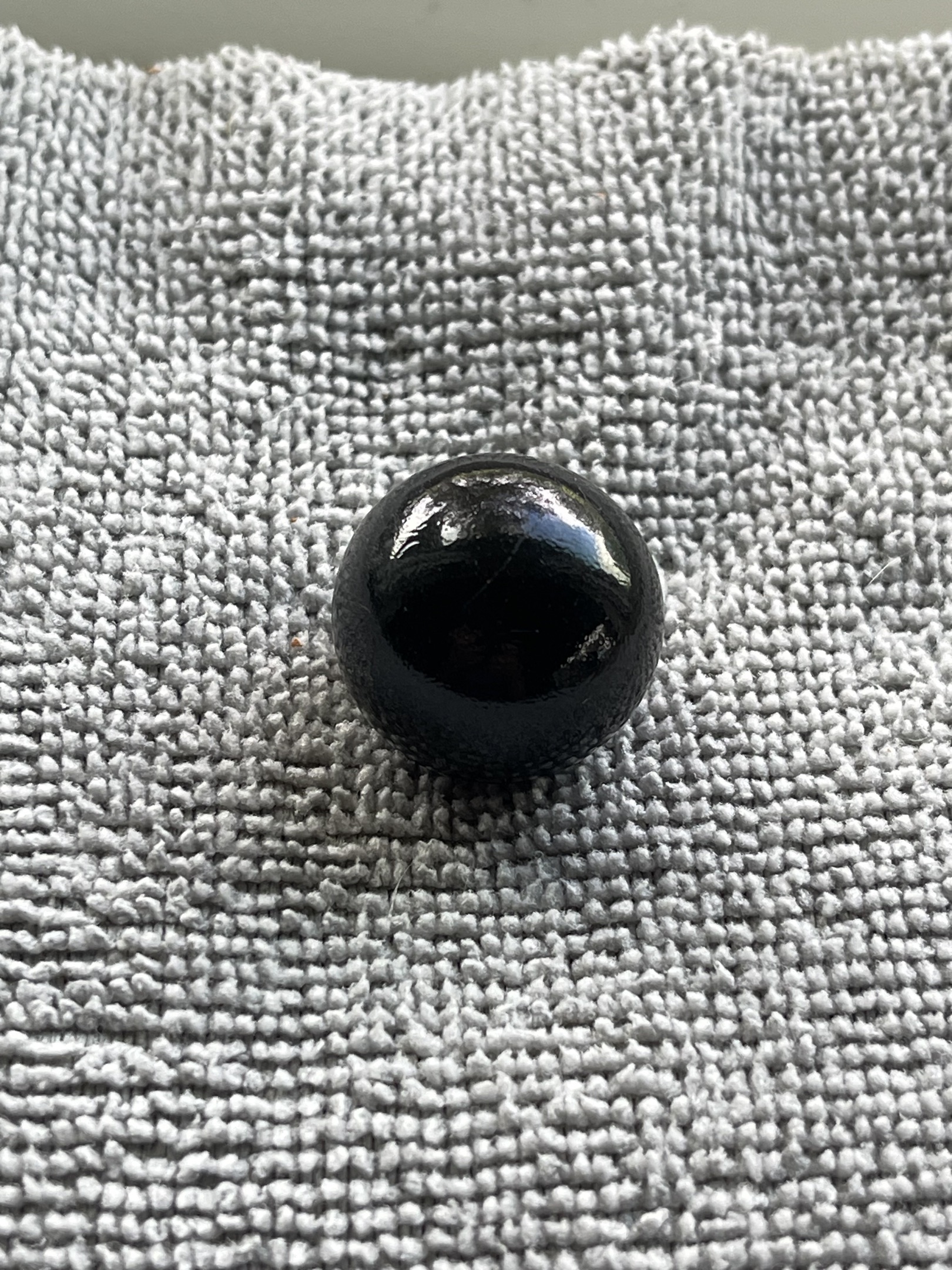 Black Opaque (Blackie) by Akro Agate Company