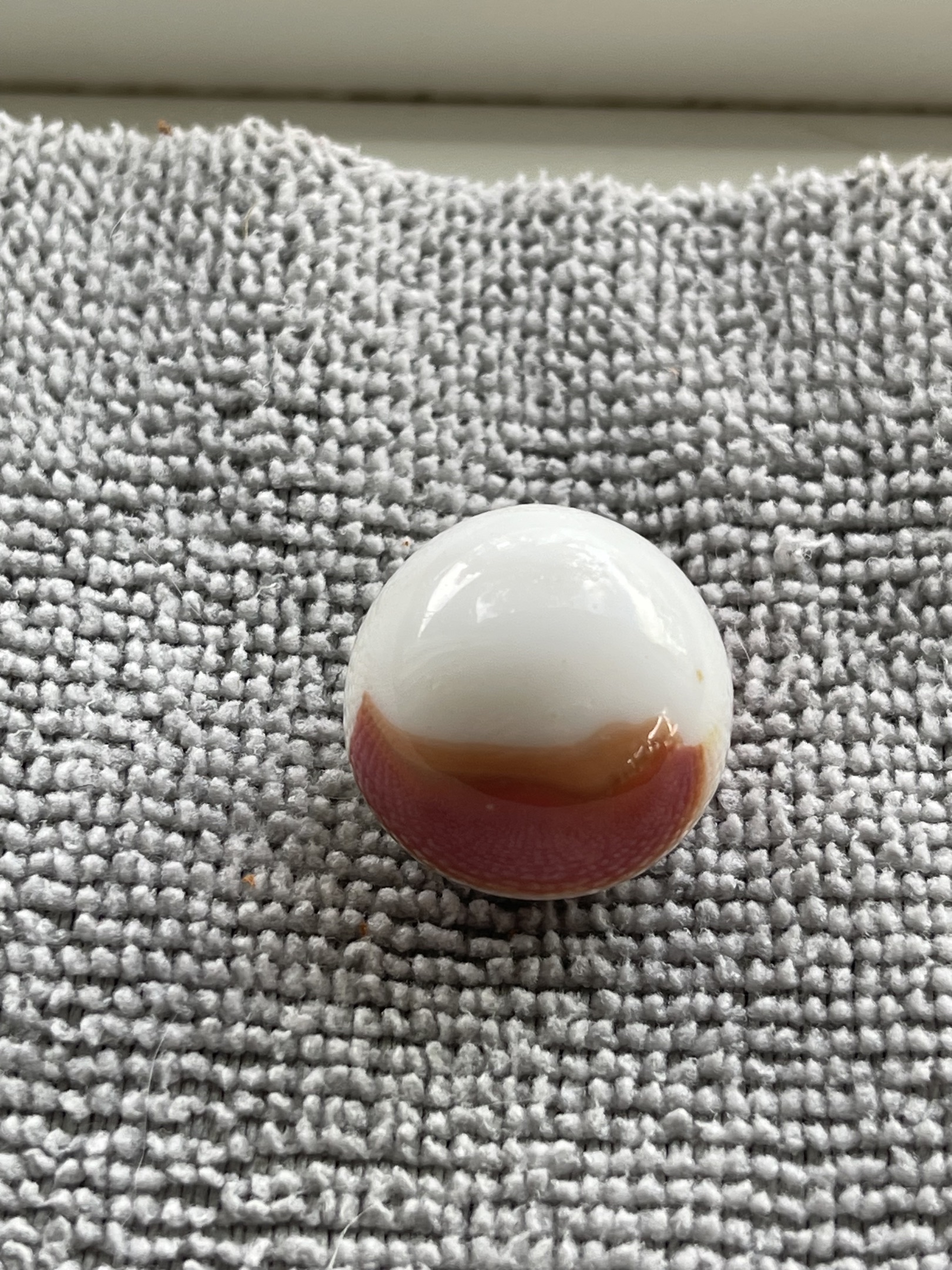 Red Raven by Akro Agate Company
