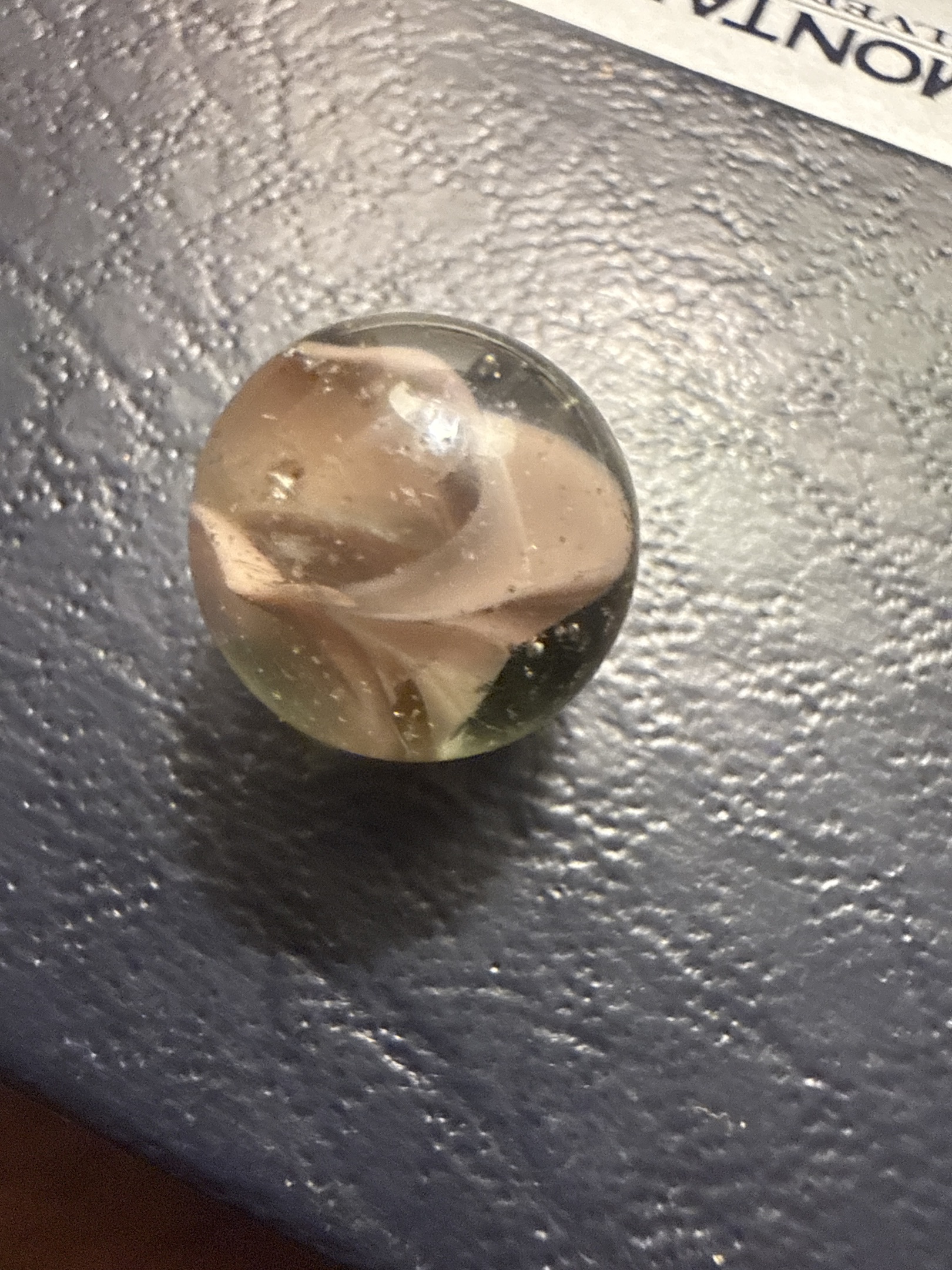Ribbon Core Swirl (Peach/Pink) by German Handmade