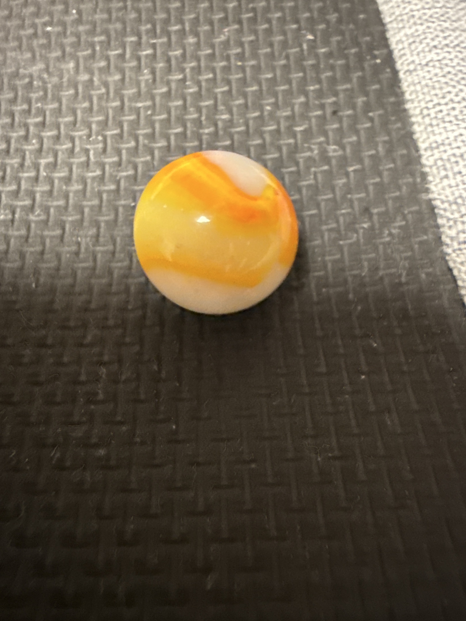 Citrus Swirl by Peltier Glass Company, identification view