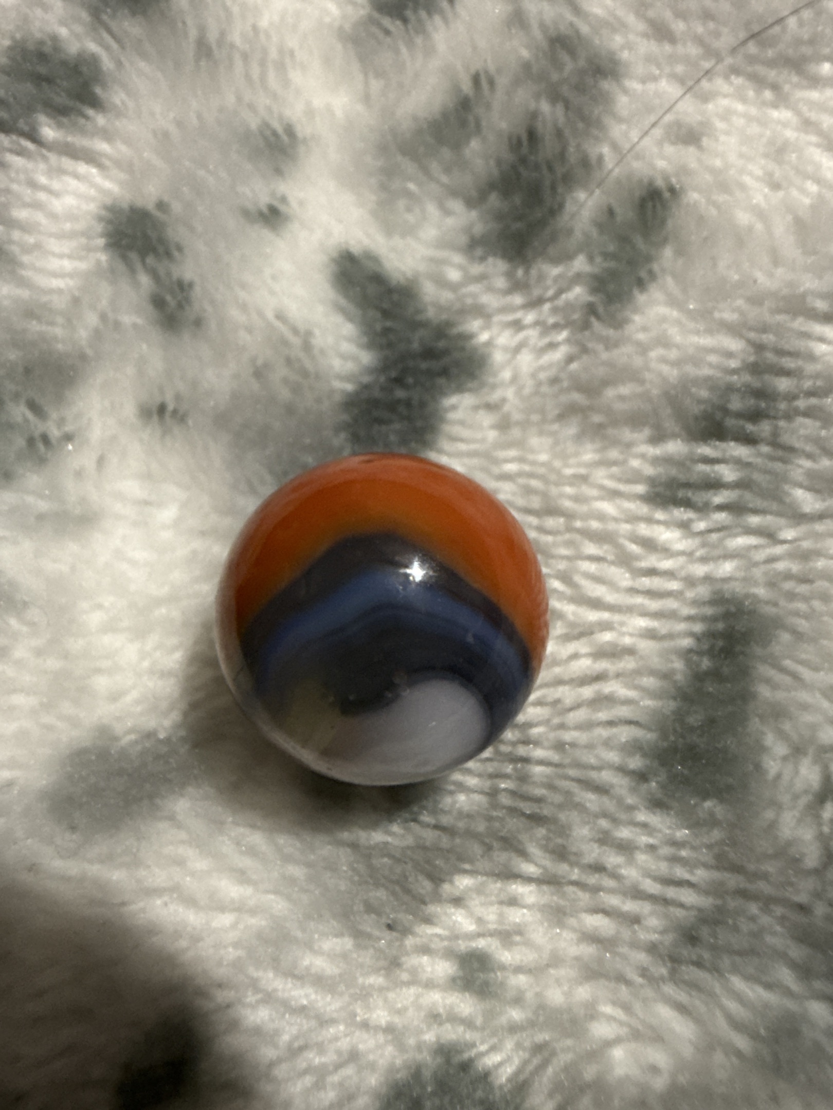 Special - Blue and Orange by Akro Agate, identification view